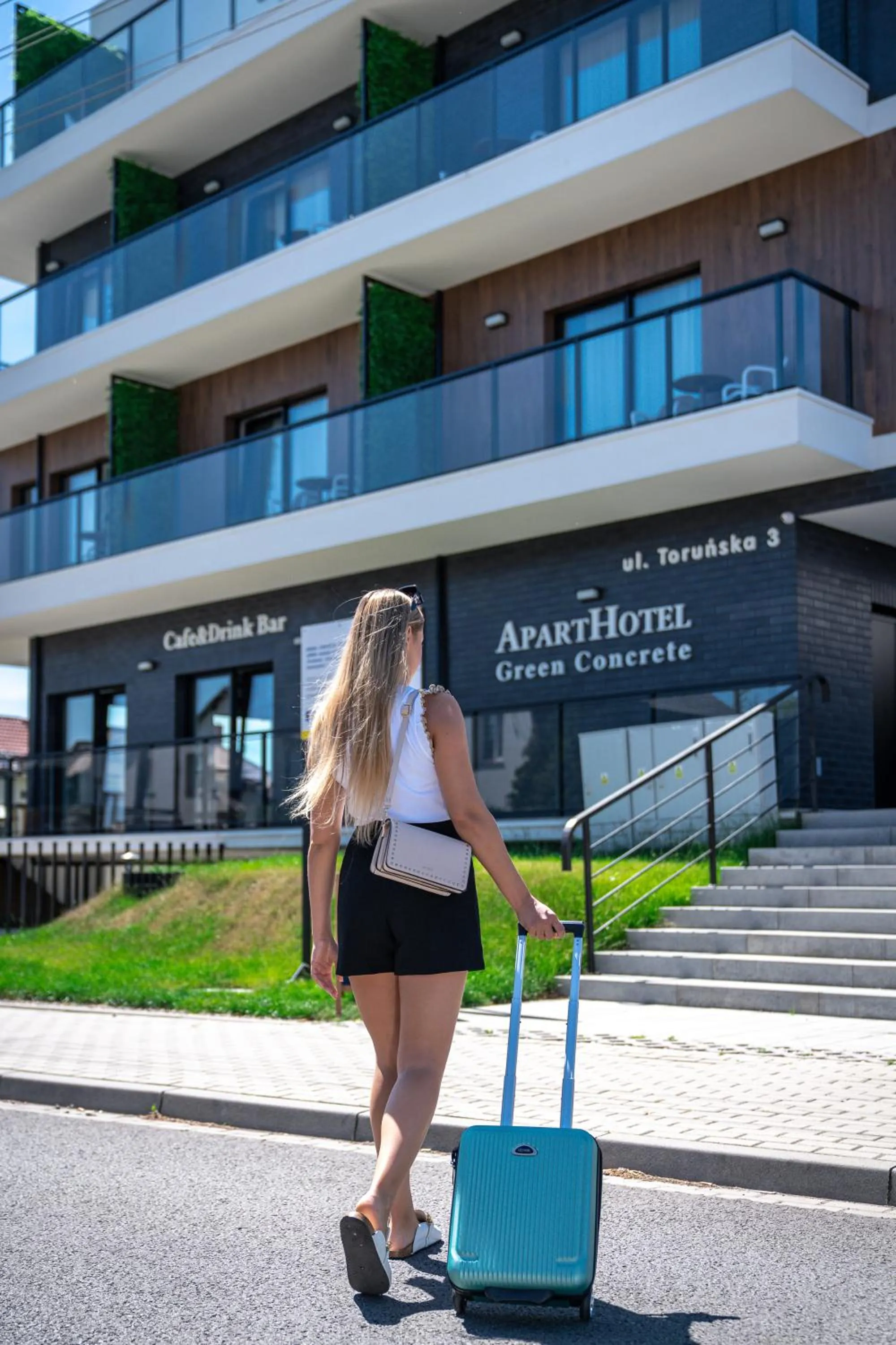 Property building in Aparthotel Green Concrete
