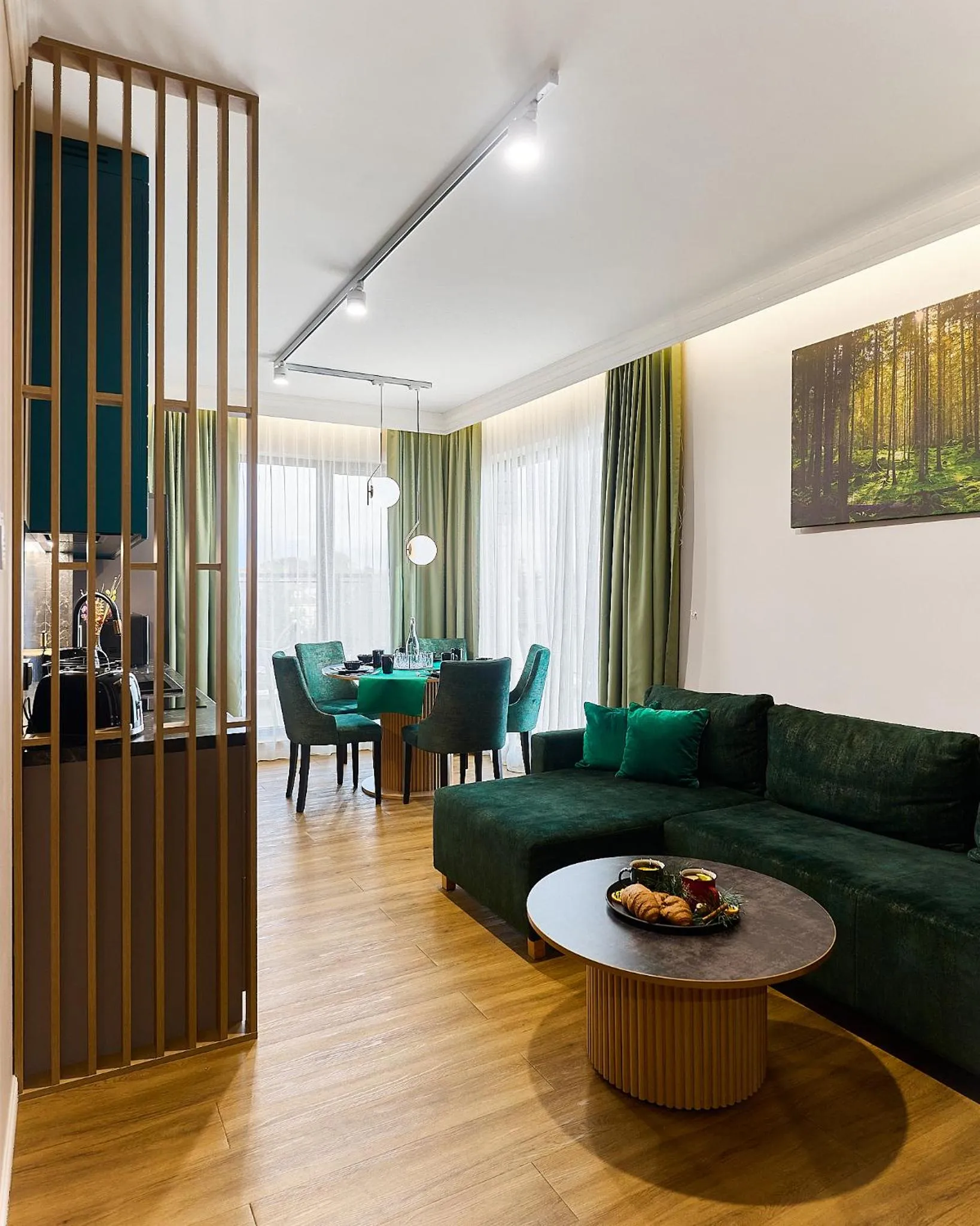 Living room in Aparthotel Green Concrete