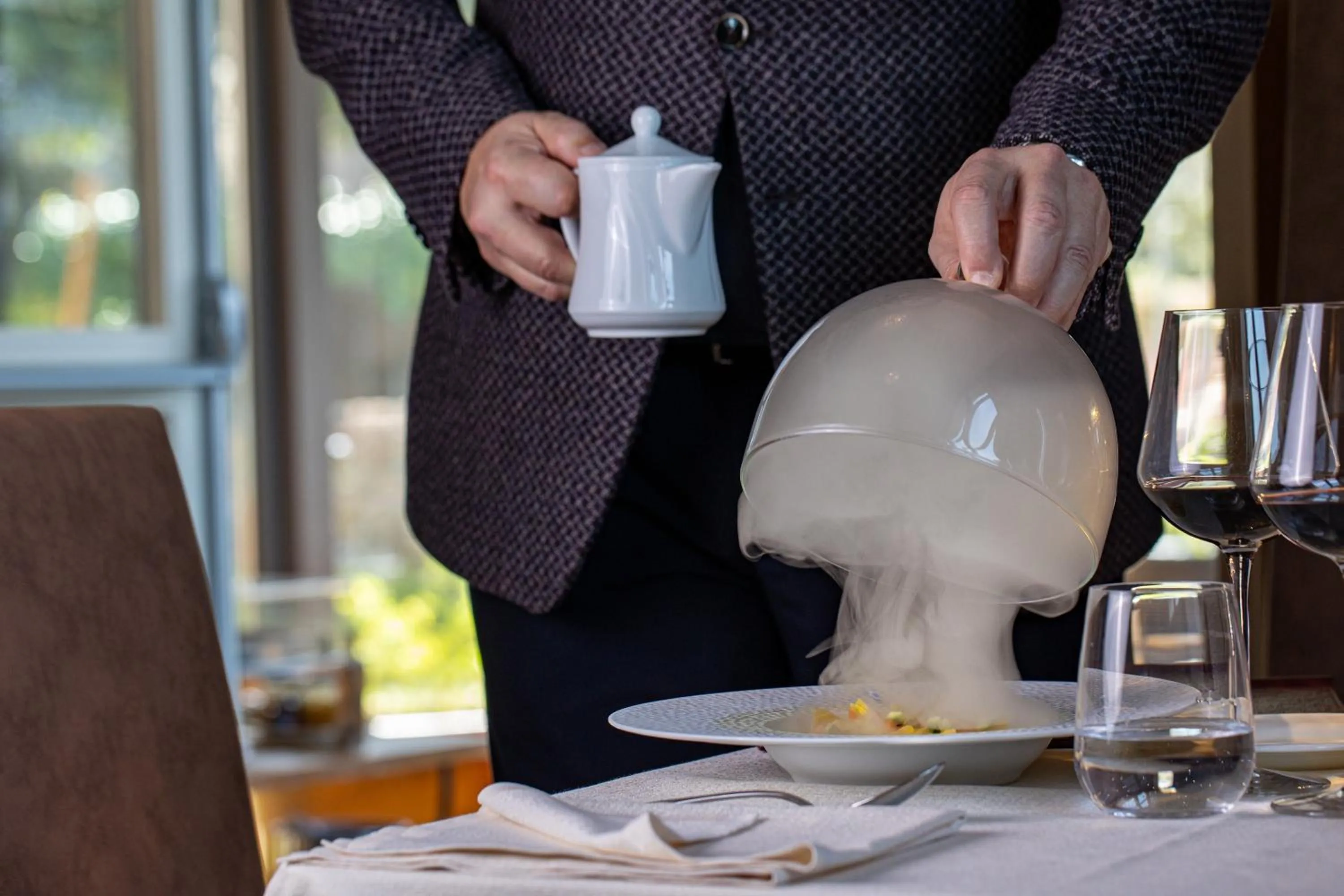 Restaurant/places to eat in Hotel Vannucci