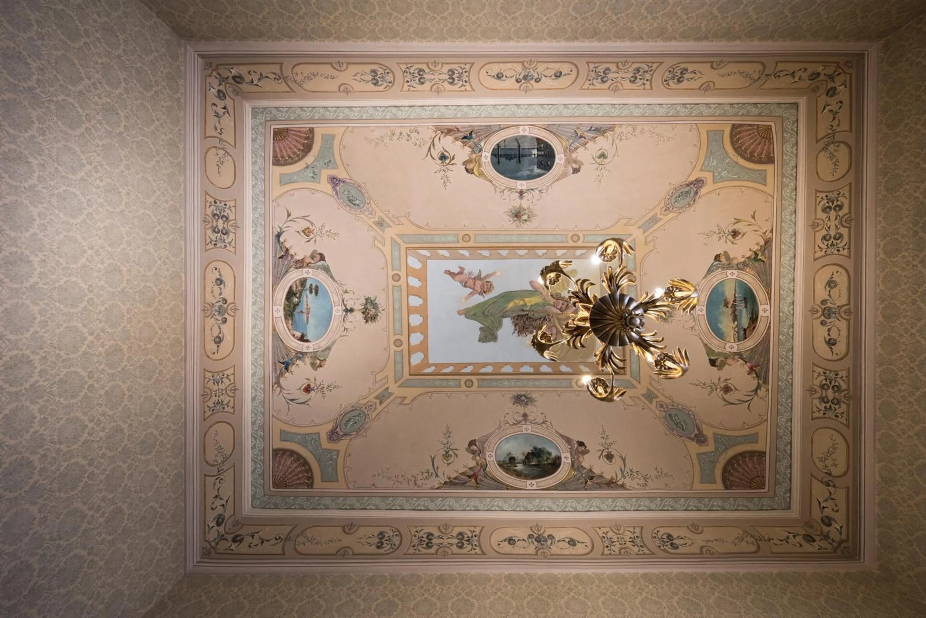 Decorative detail, Facade/Entrance in Palazzo Failla Hotel