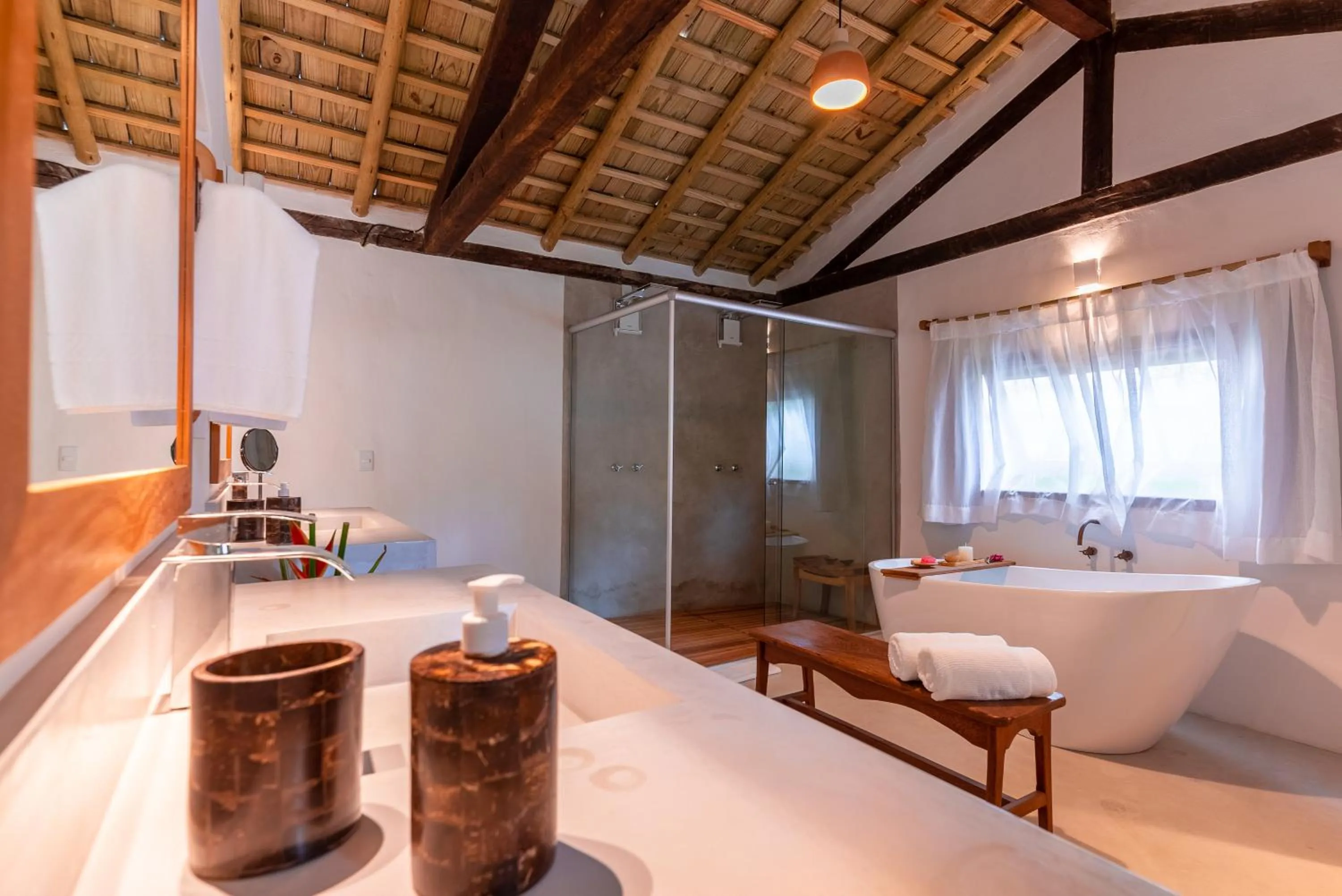 Bathroom in DA GRAÇA HOTEL