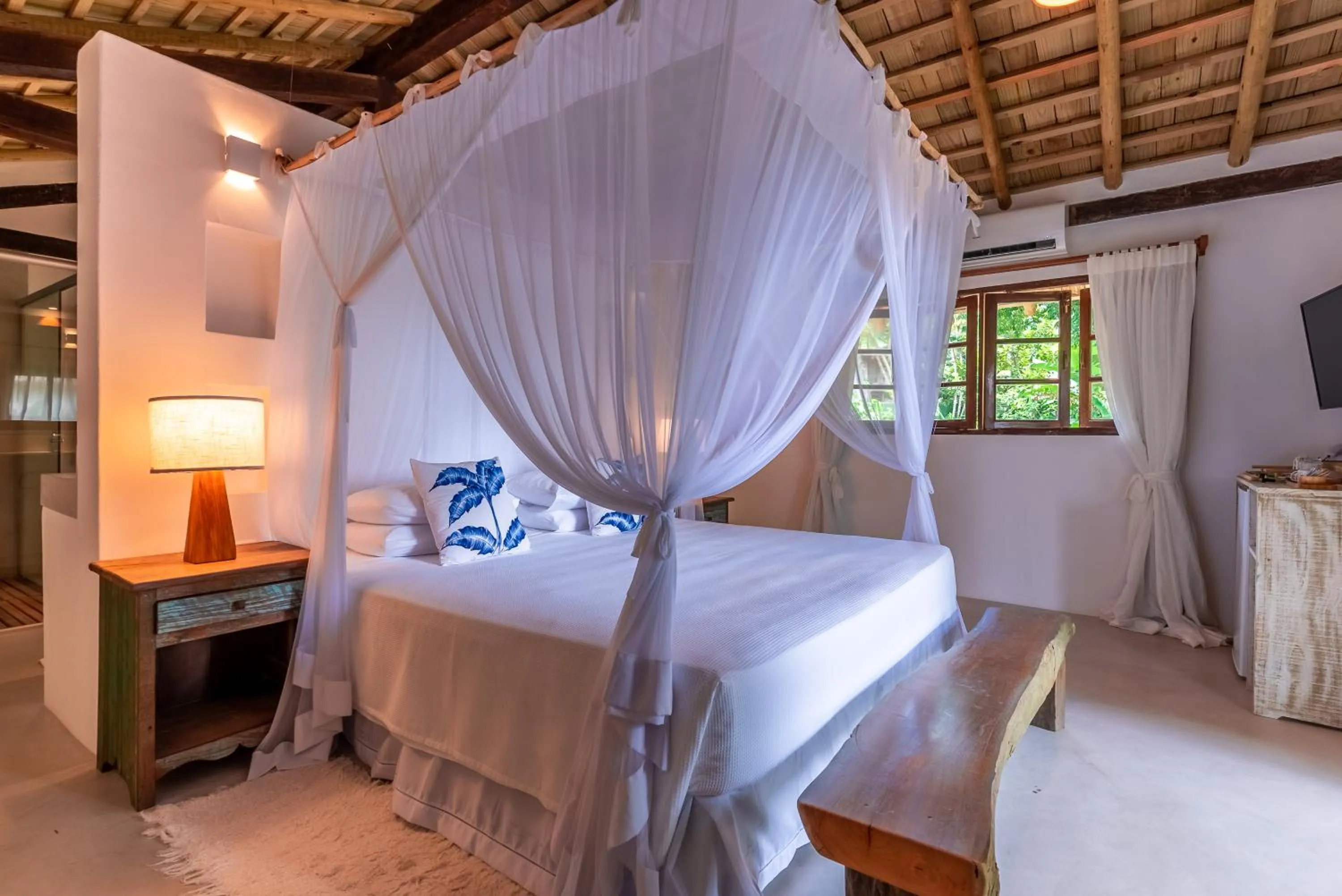 Bed in DA GRAÇA HOTEL