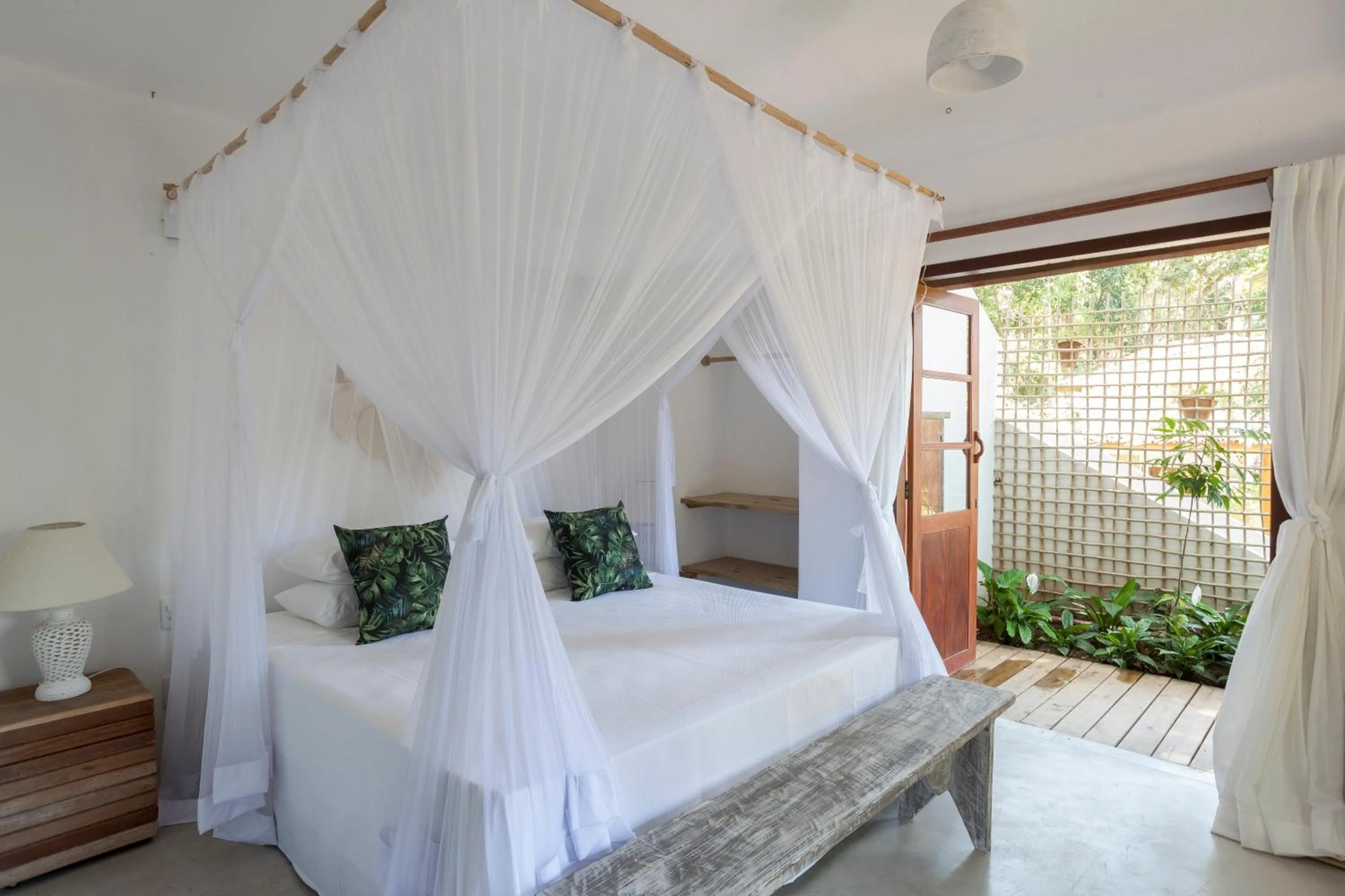 Bed in DA GRAÇA HOTEL