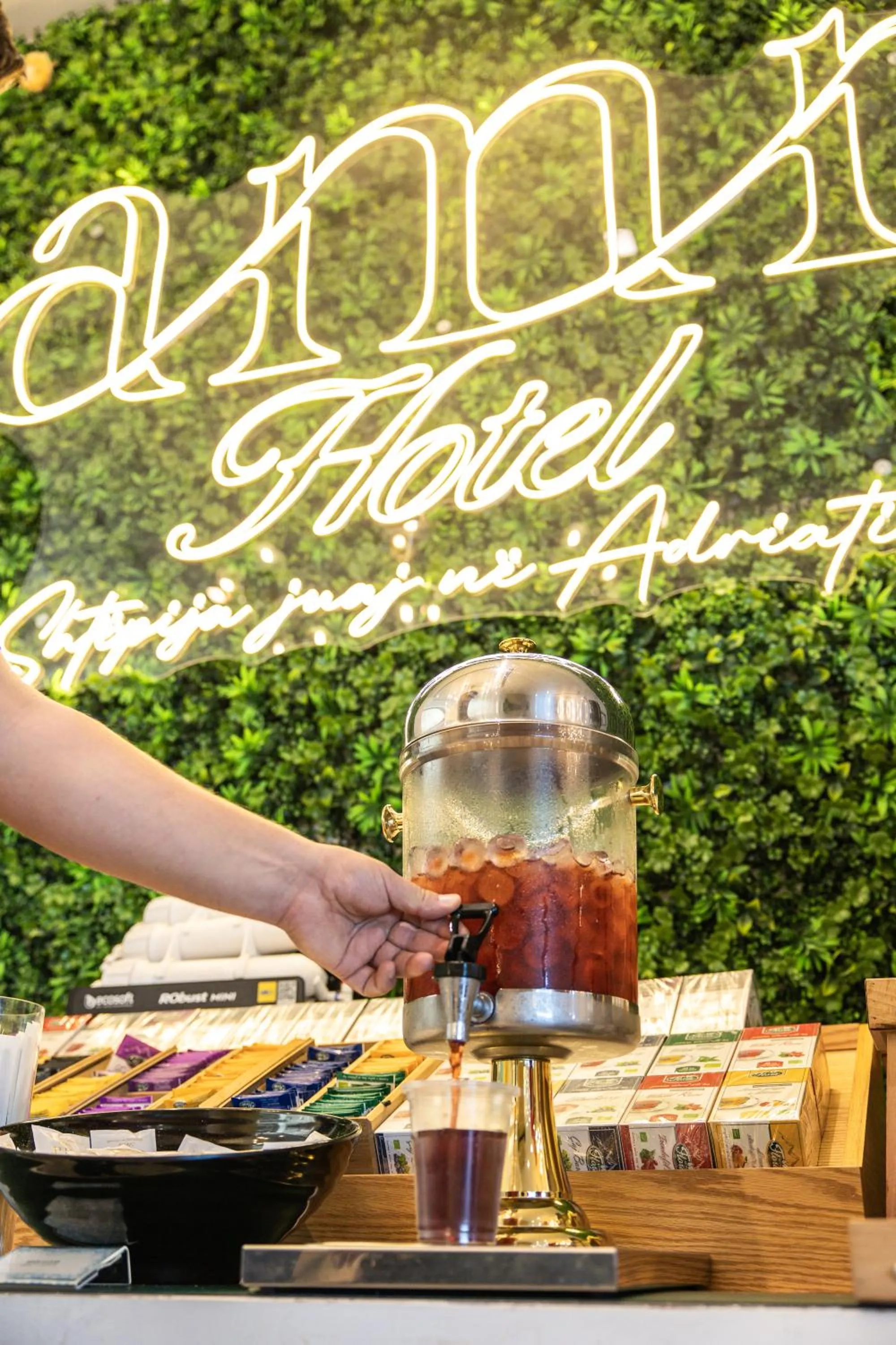 Property logo or sign in AMR Hotel - Durres