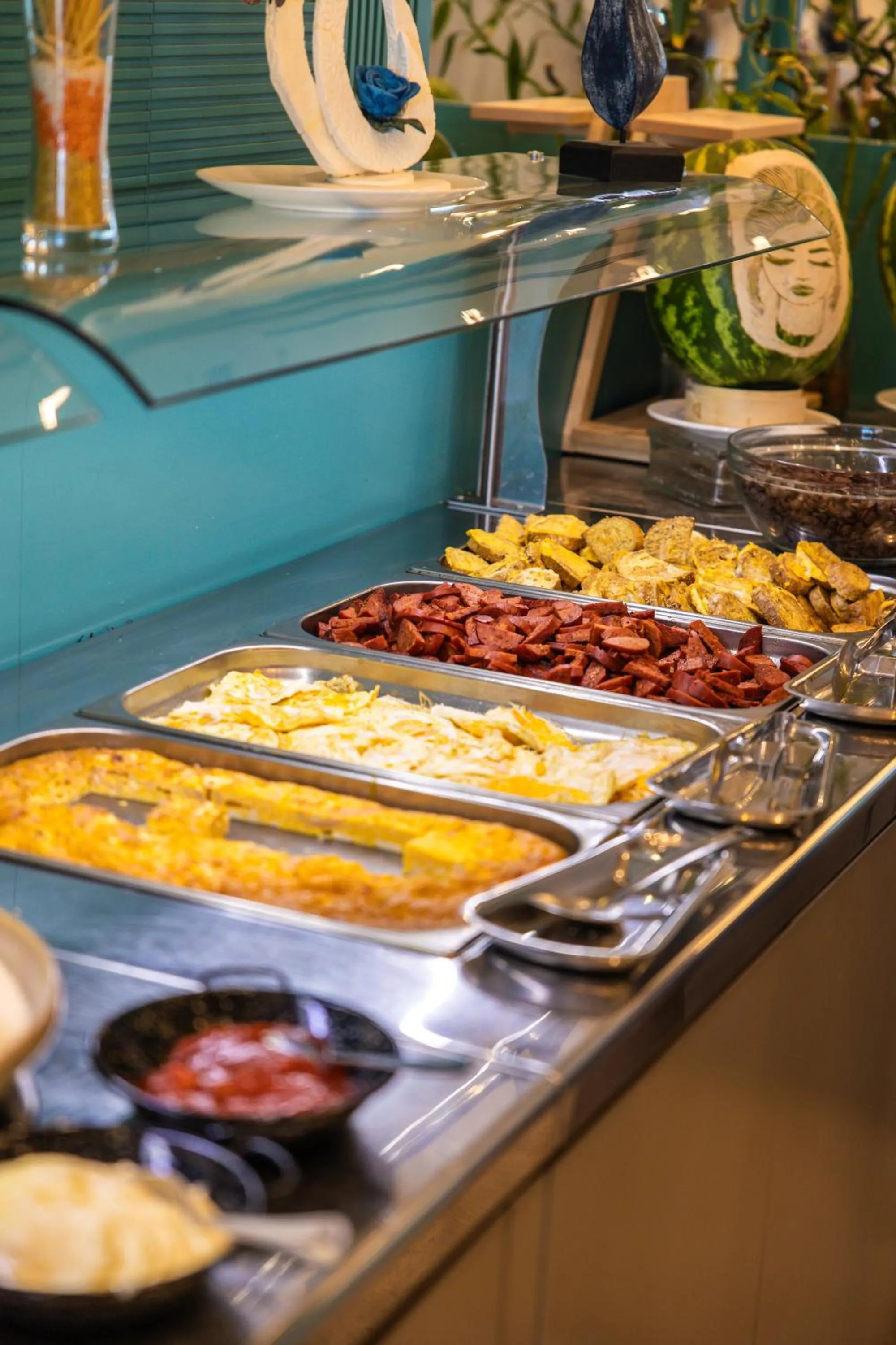 Breakfast in AMR Hotel - Durres