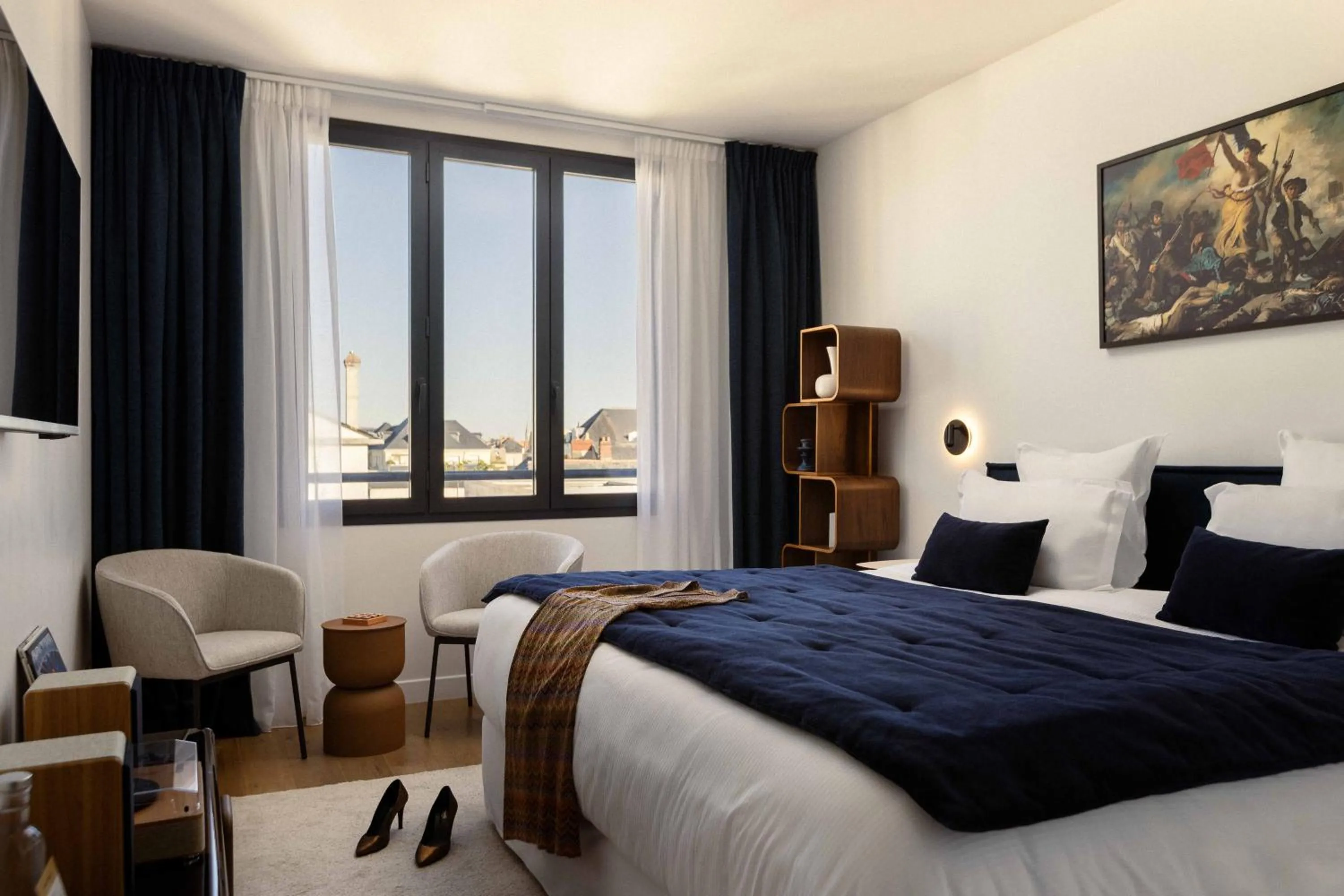 Photo of the whole room, Bed in Markus