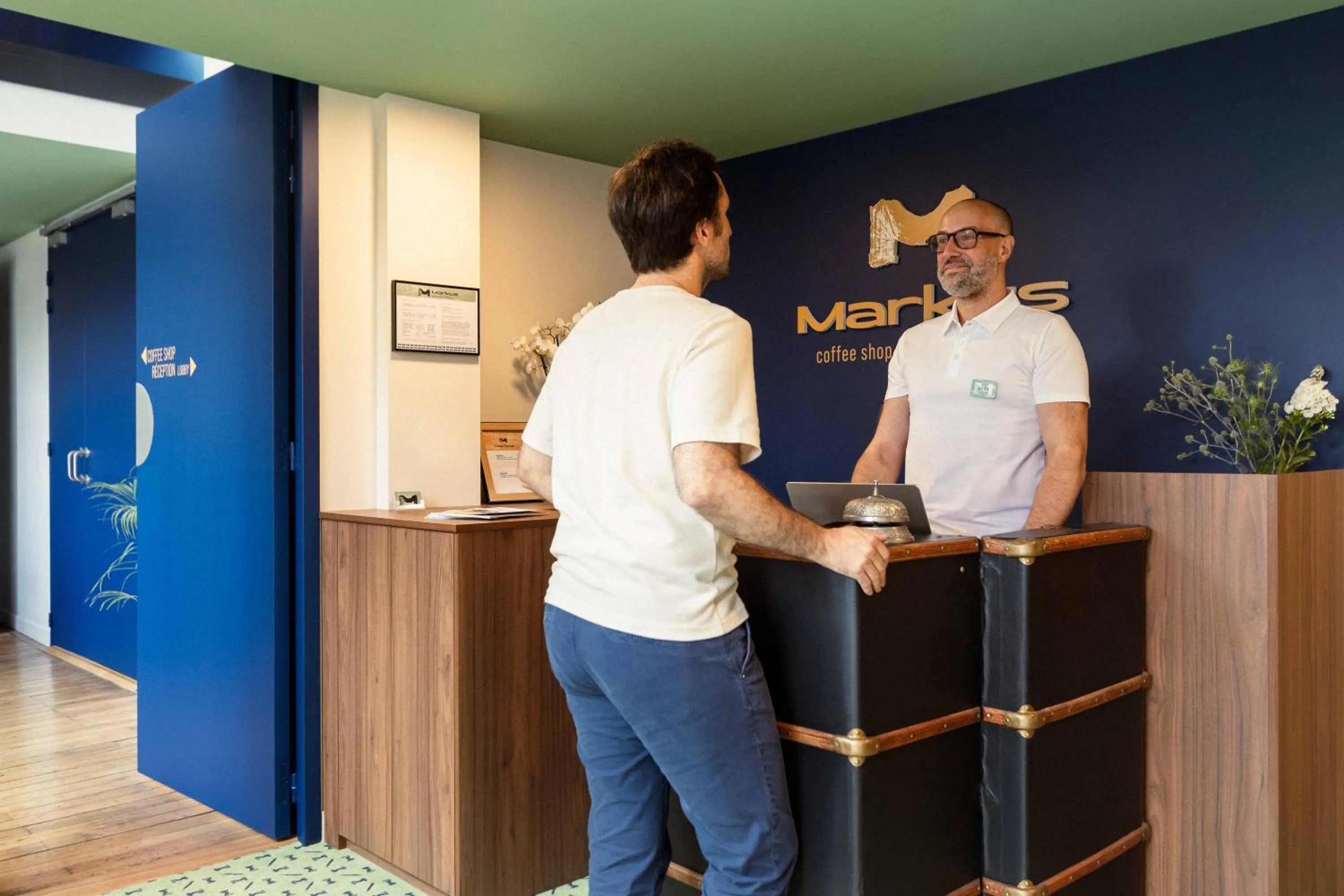 Lobby or reception in Markus