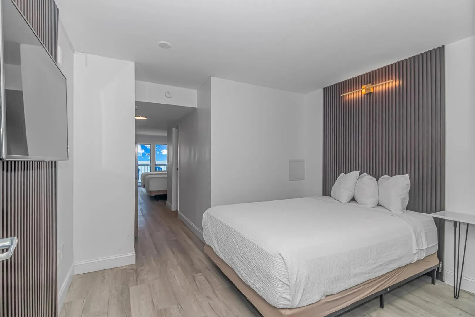 Bed in Grande Beach Resort