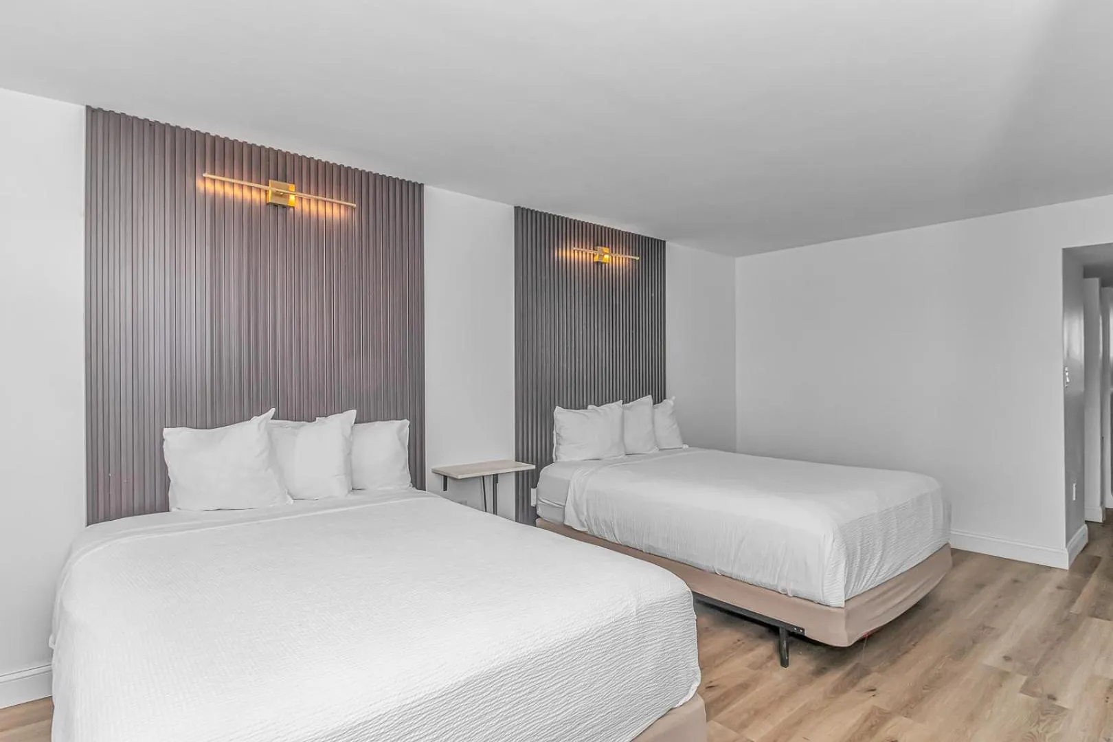 Bed in Grande Beach Resort