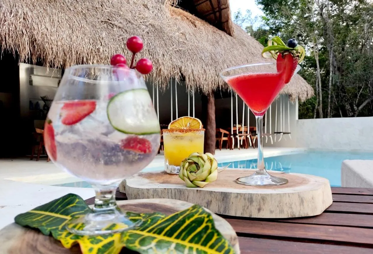 Food and drinks in Magic Xcacel Tulum