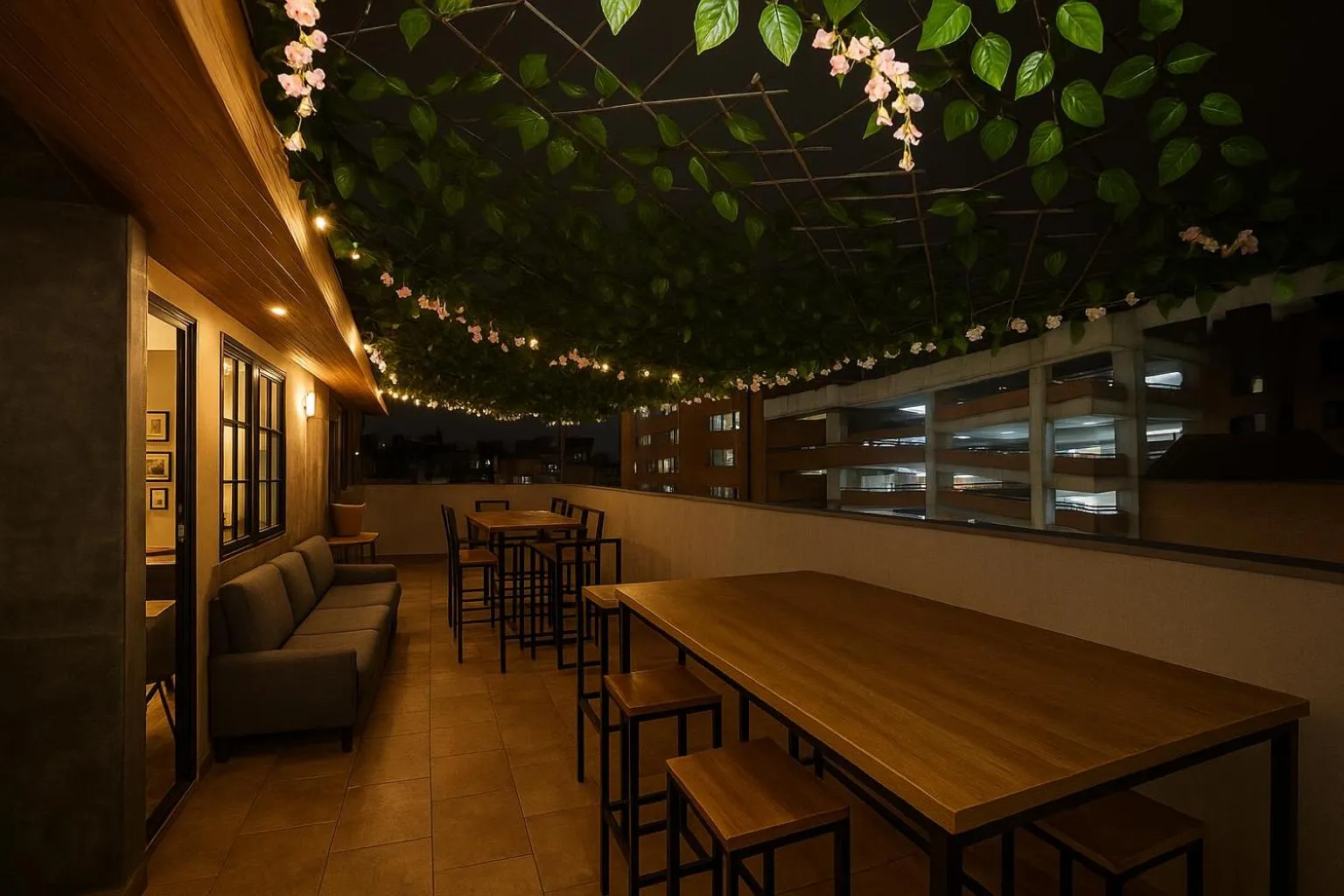 Balcony/Terrace in Hotel de la Salle