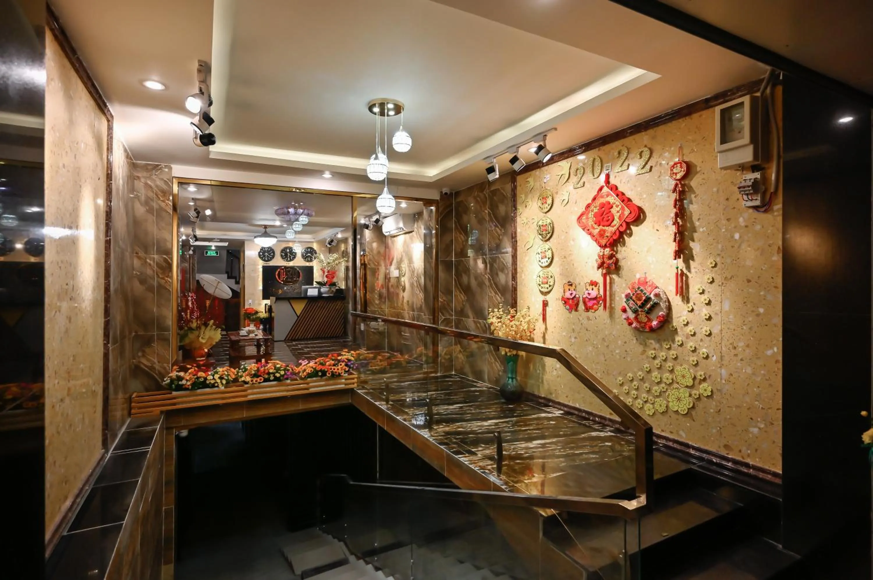 Communal lounge/ TV room in My Hotel