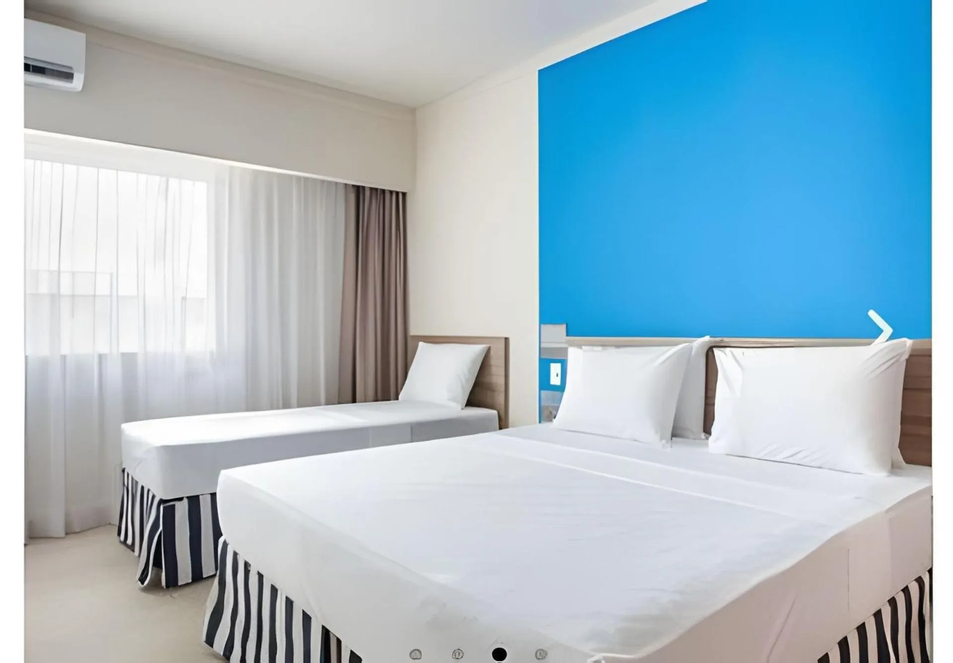 Bed in Ondas Praia Resort em Porto Seguro