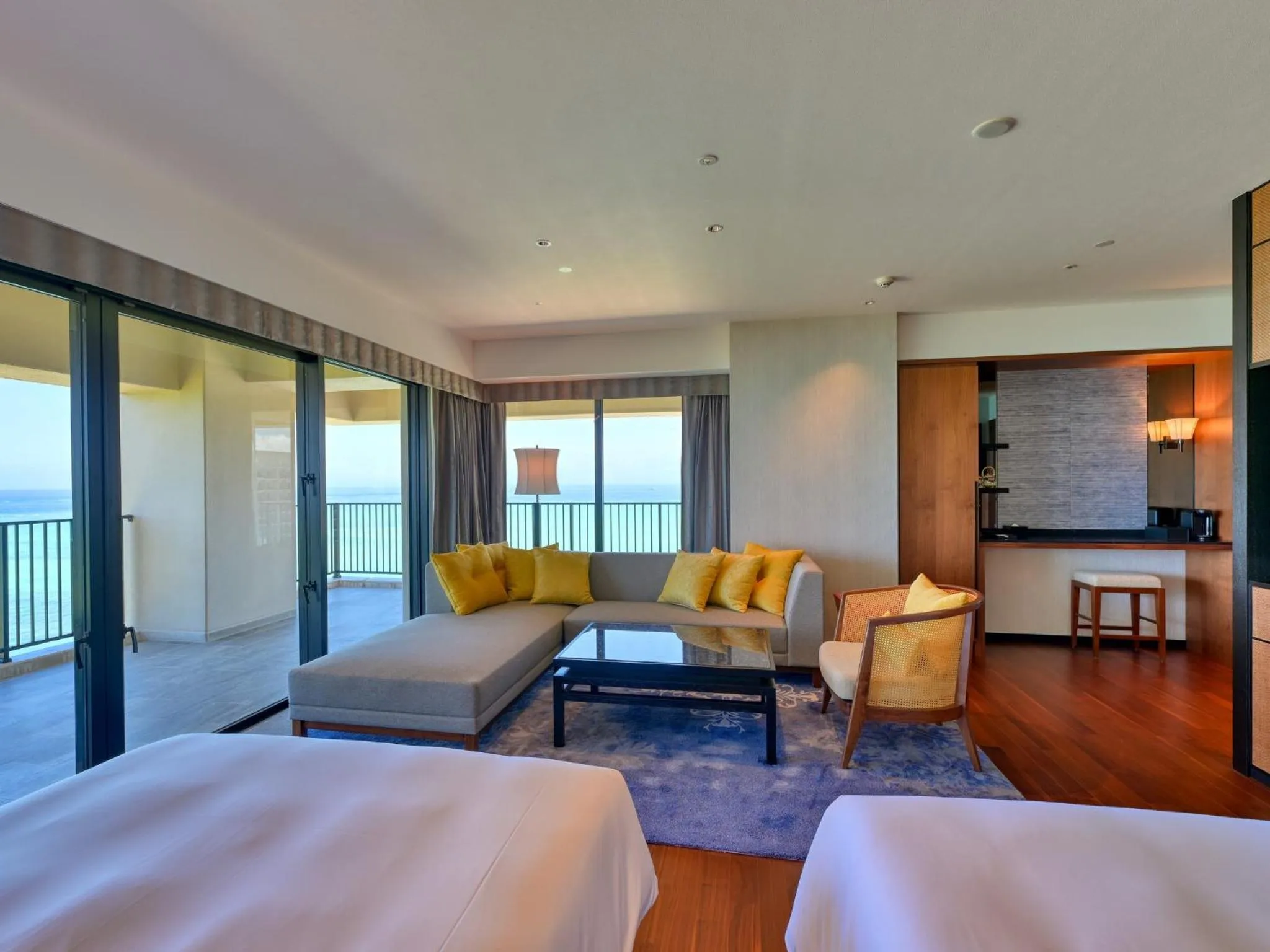 Photo of the whole room, Bed in Ryukyu Hotel & Resort Nashiro Beach