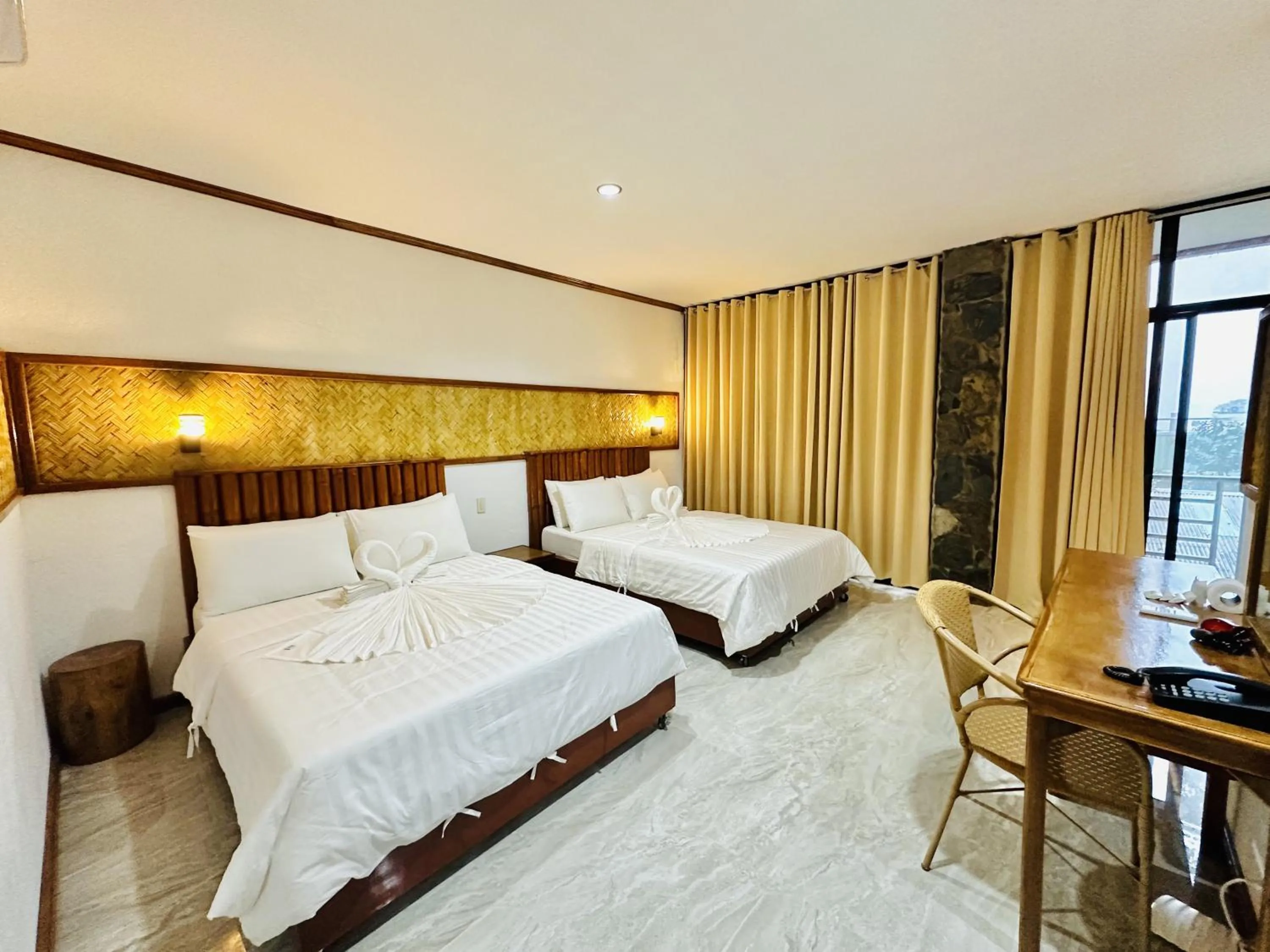 Bedroom, Bed in El Nido Viewdeck Cottages