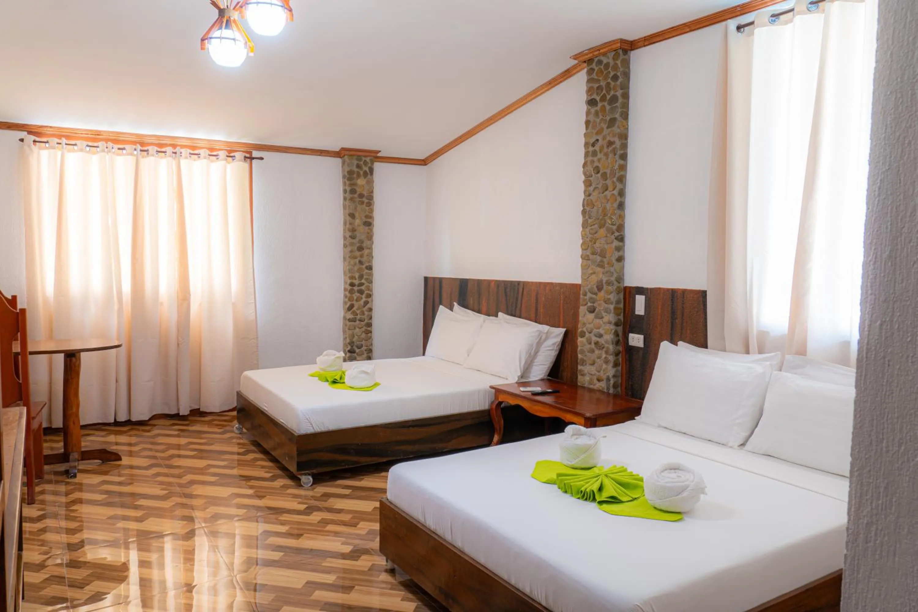 Photo of the whole room, Bed in El Nido Viewdeck Cottages