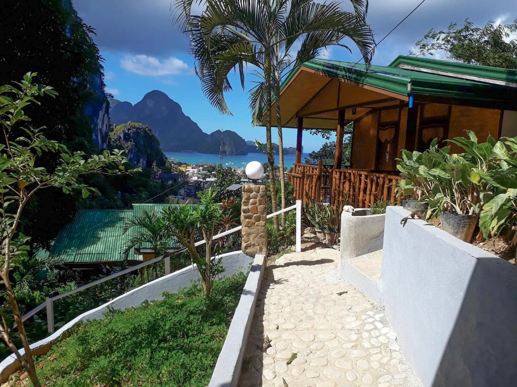 Balcony/Terrace in El Nido Viewdeck Cottages