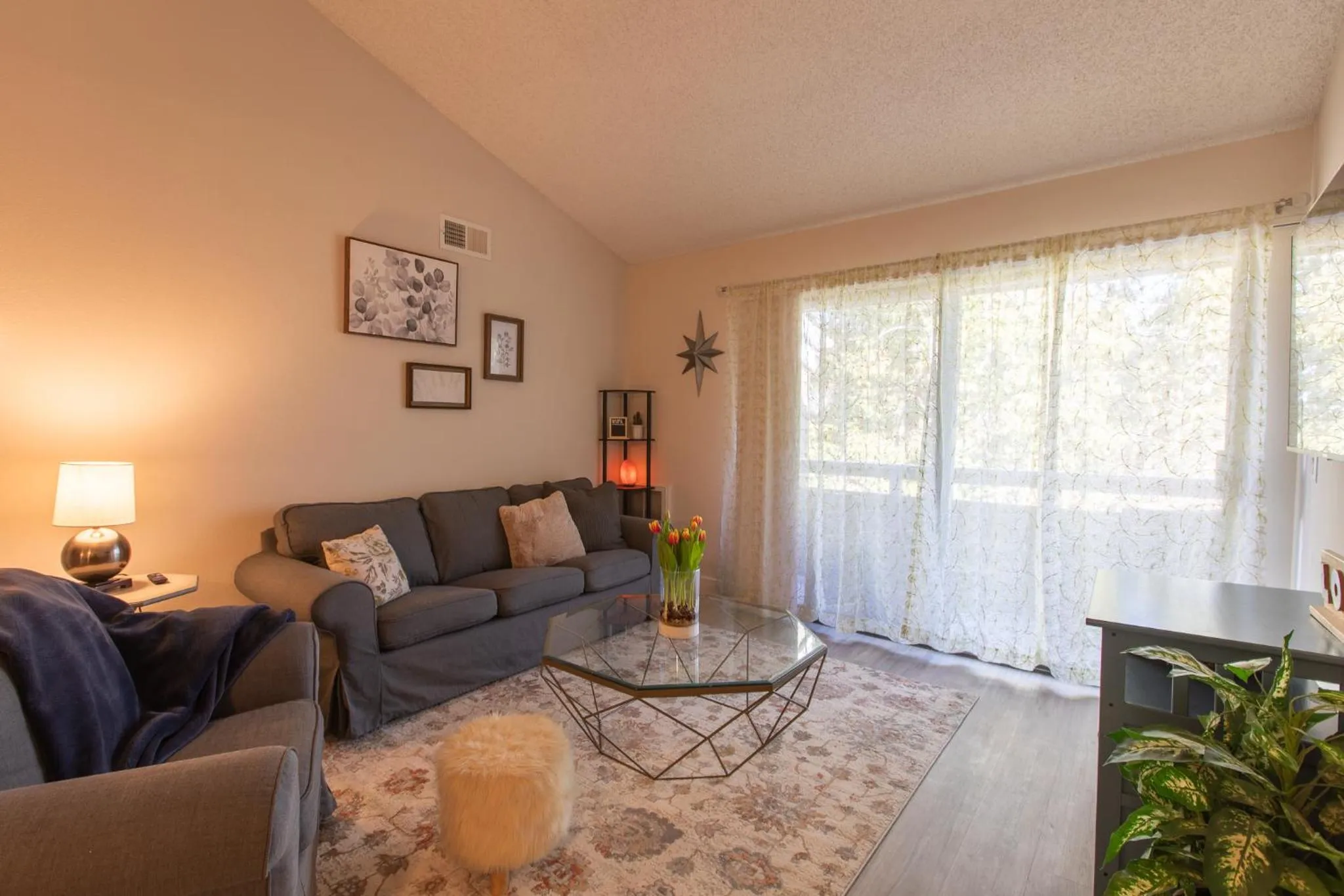 Living room in Huge Oceanside Private 2BR Apartment-Pool-Gym-Spa