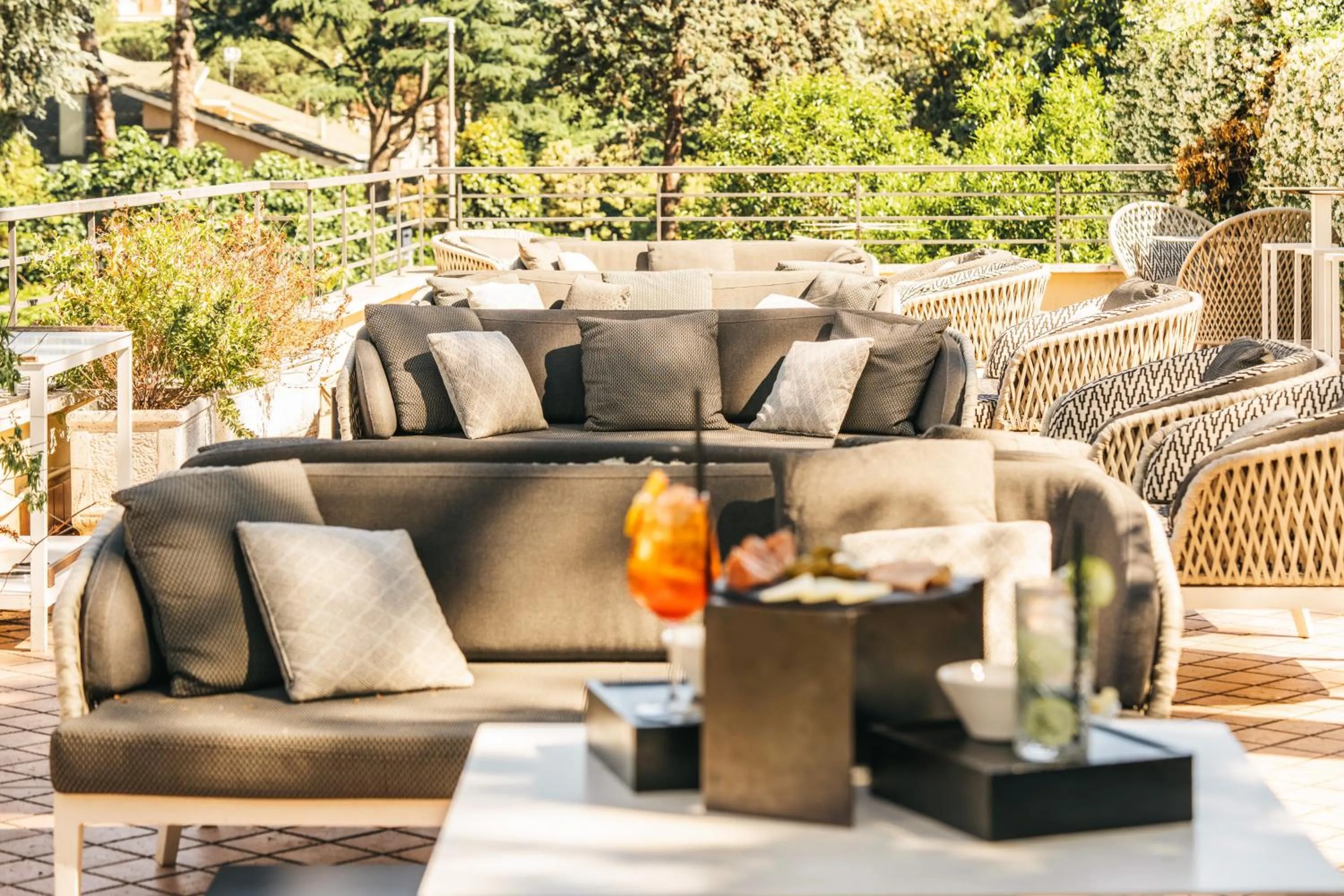 Garden in Garner Hotel Rome Aurelia by IHG