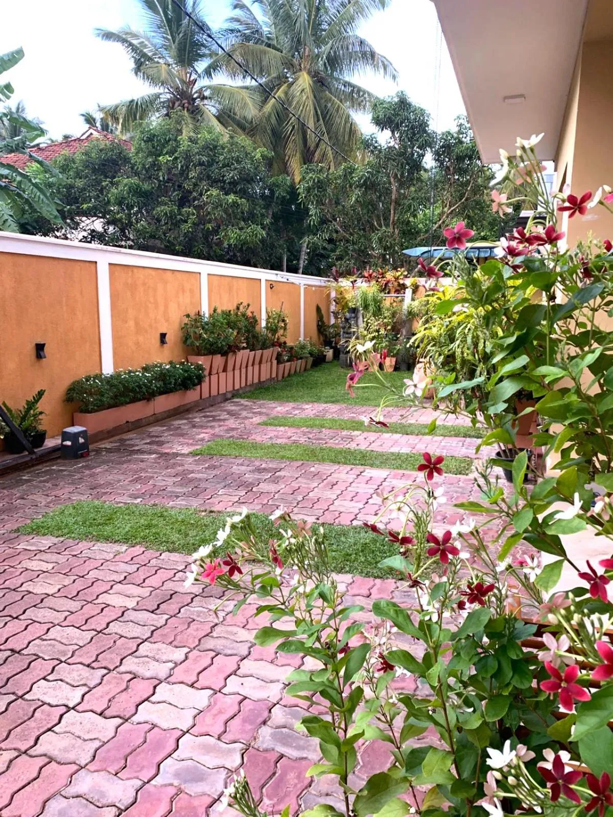Garden in Lahiru Airport Villa