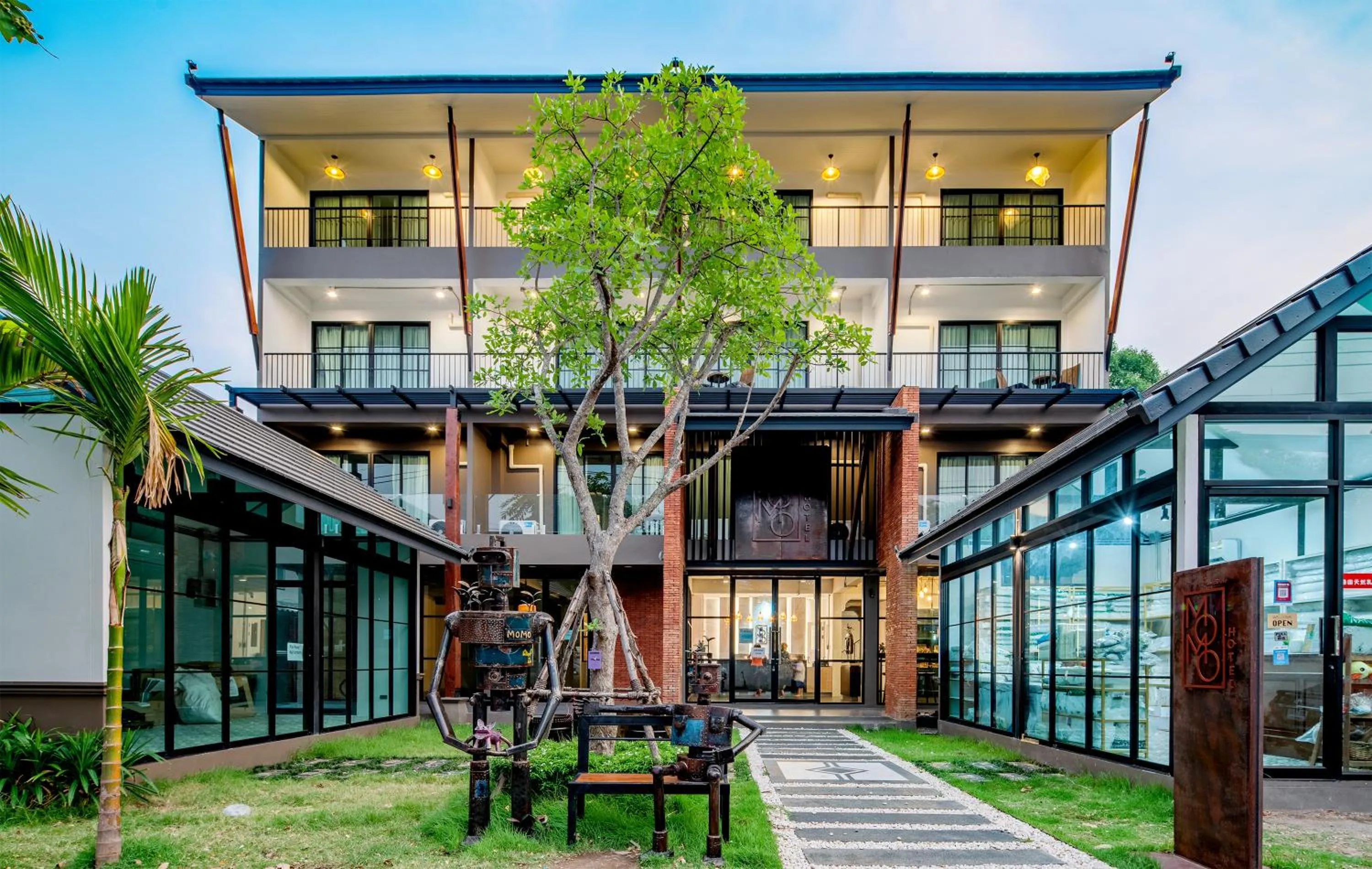 Property building in MOMO Hotel Chiang Mai