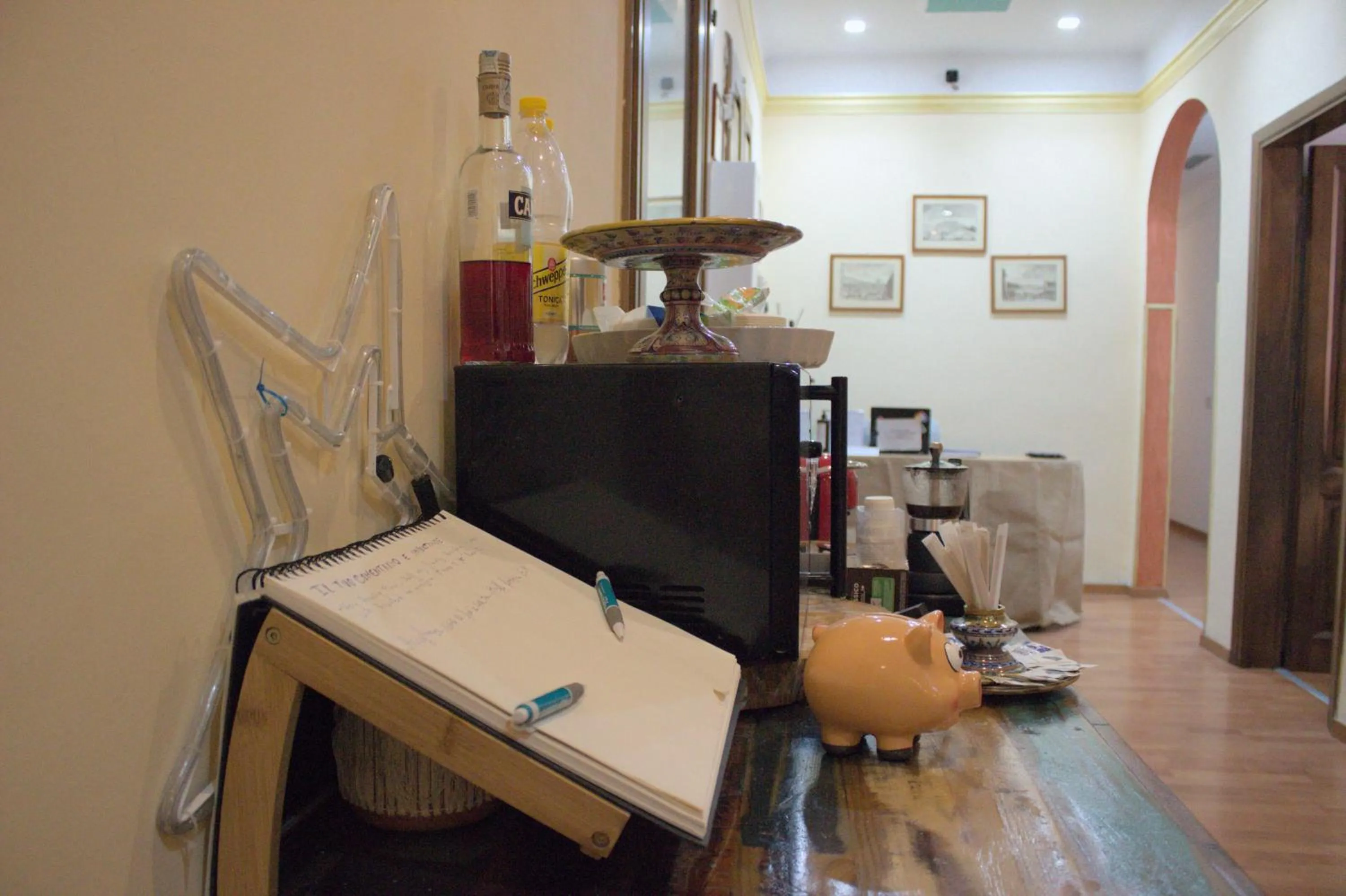 Lobby or reception in Soggiorno Madrid