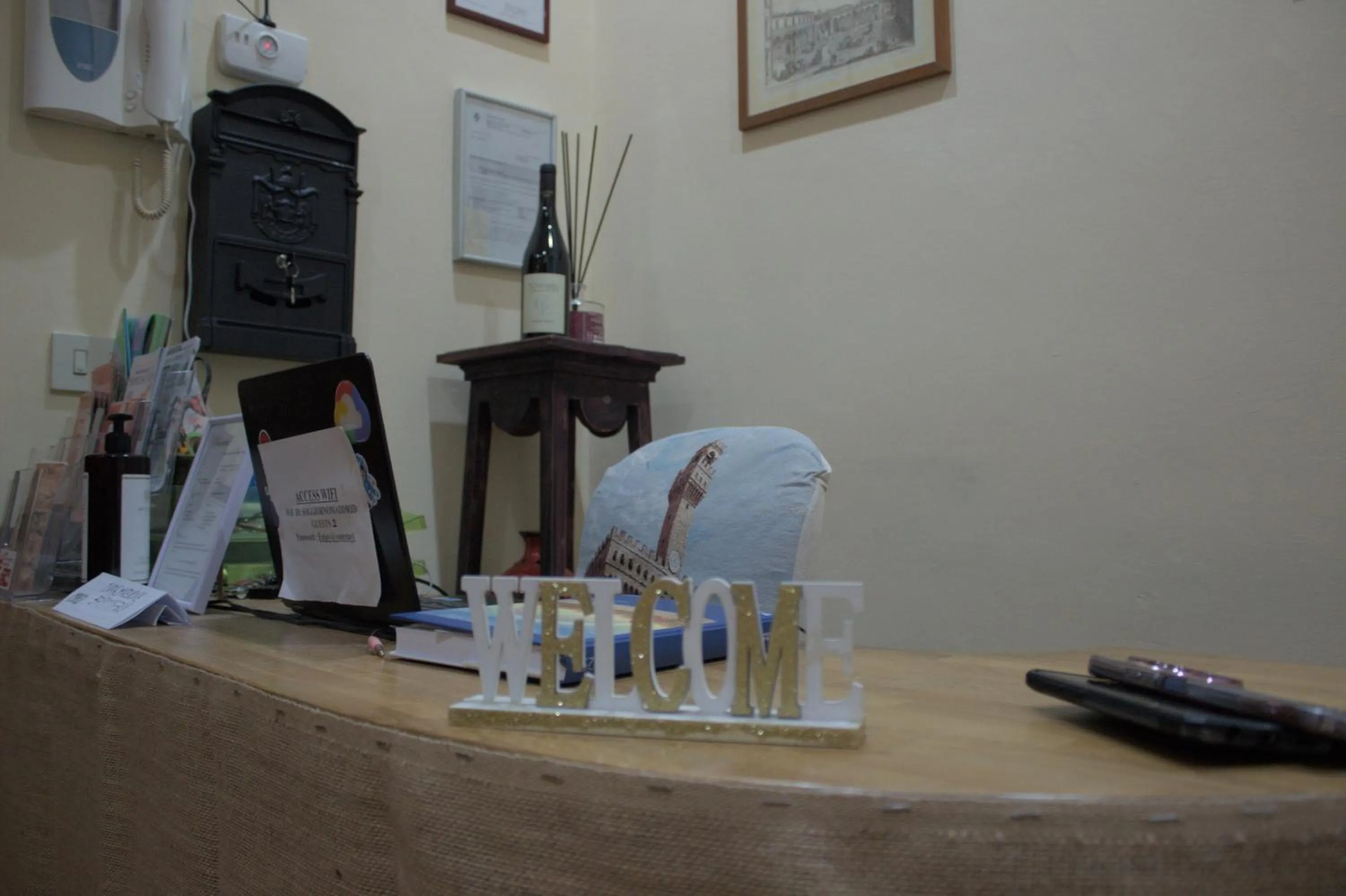 Lobby or reception in Soggiorno Madrid