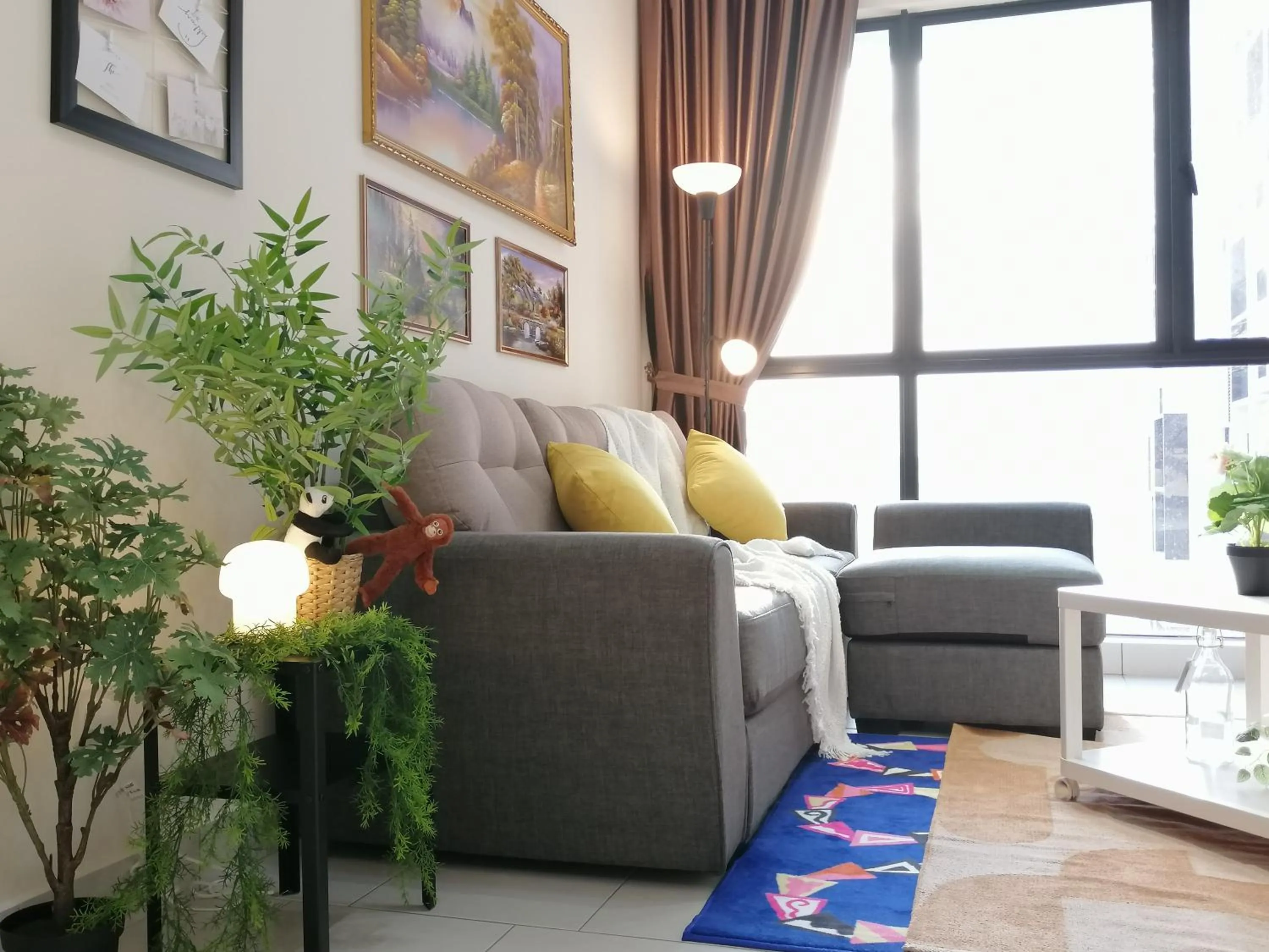 Living room in Astetica Residences @ Seri Kembangan