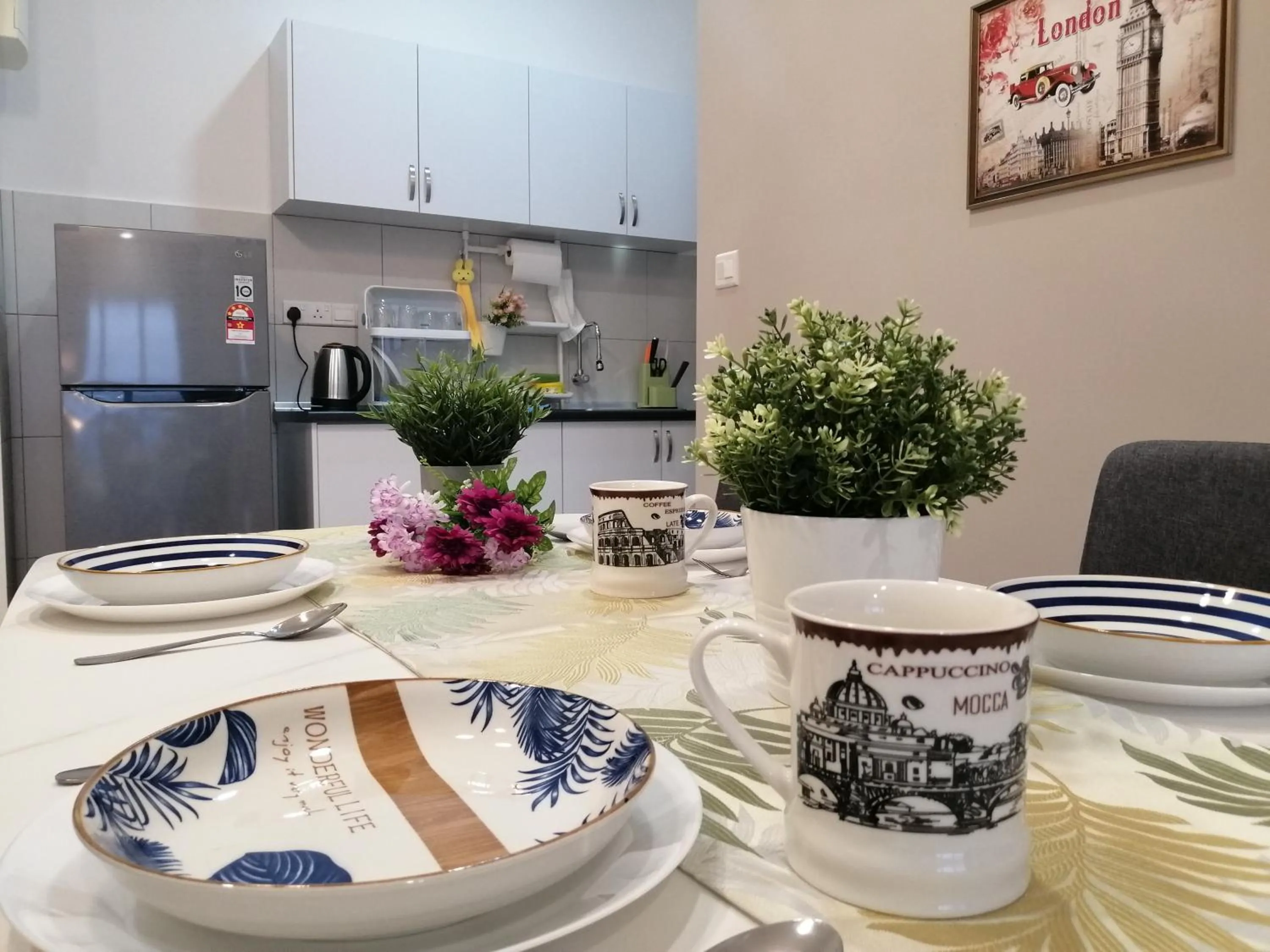 Kitchen or kitchenette in Astetica Residences @ Seri Kembangan