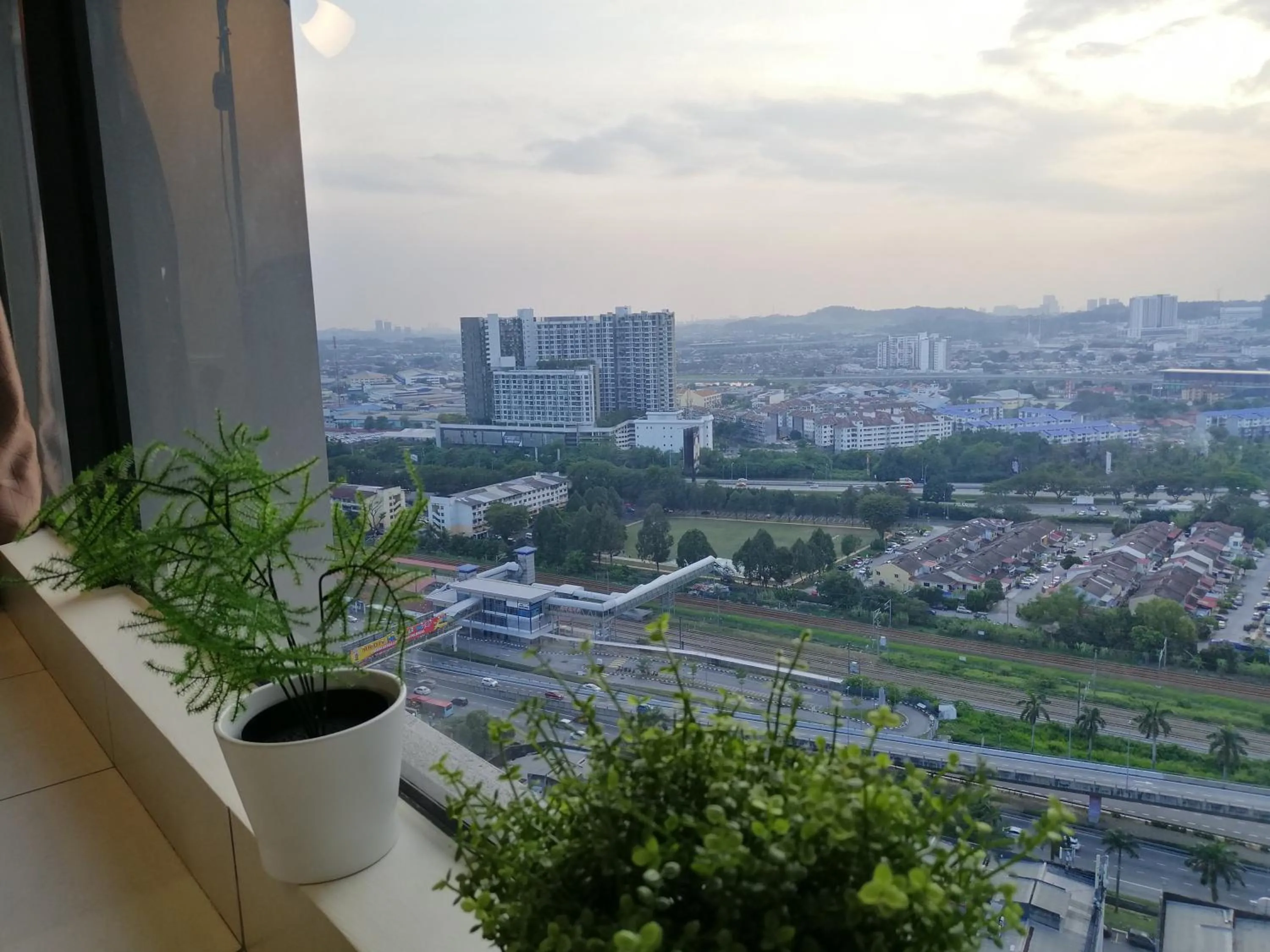 City view in Astetica Residences @ Seri Kembangan
