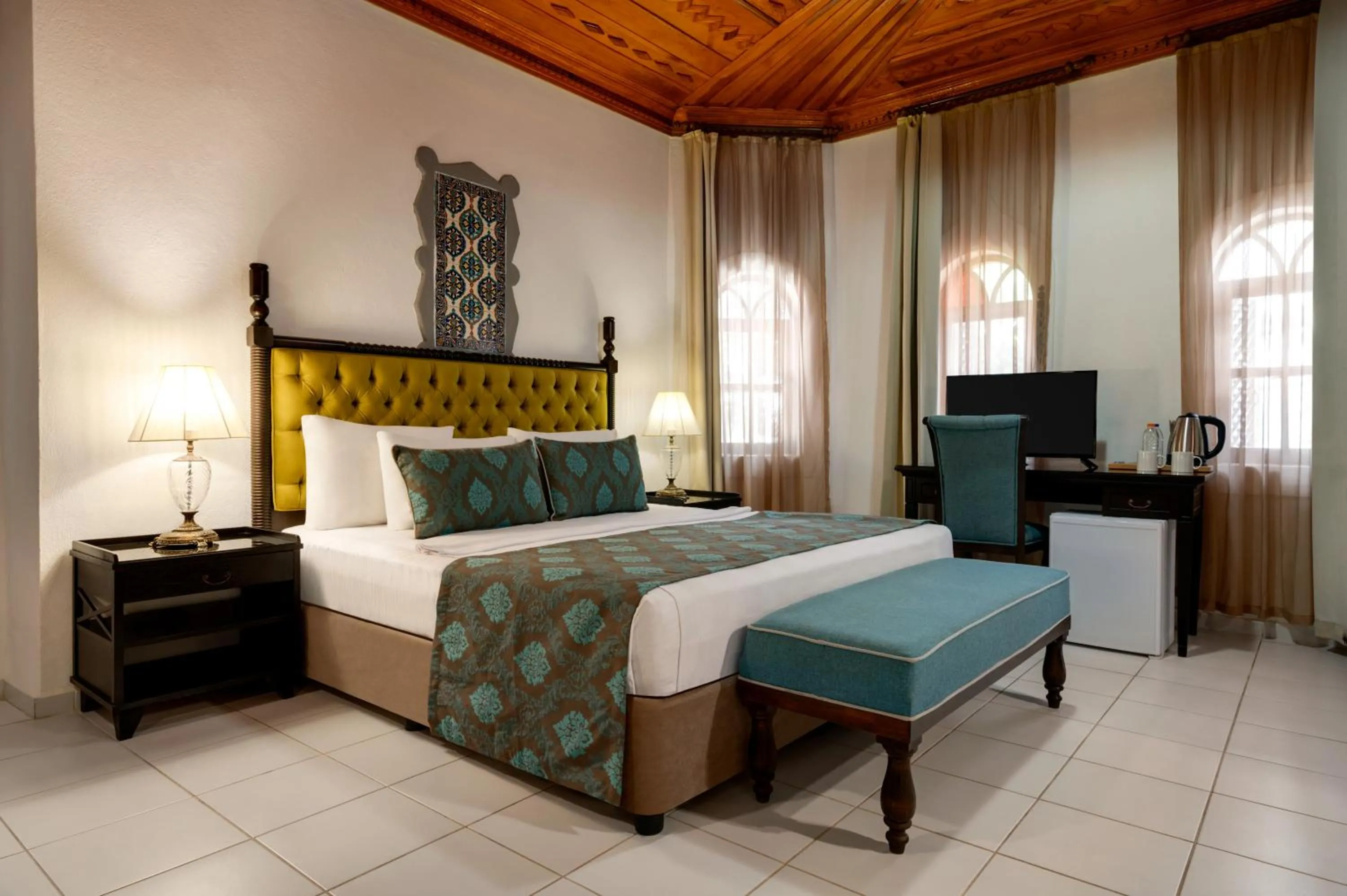 Photo of the whole room, Bed in Wyndham Datca Perili Bay