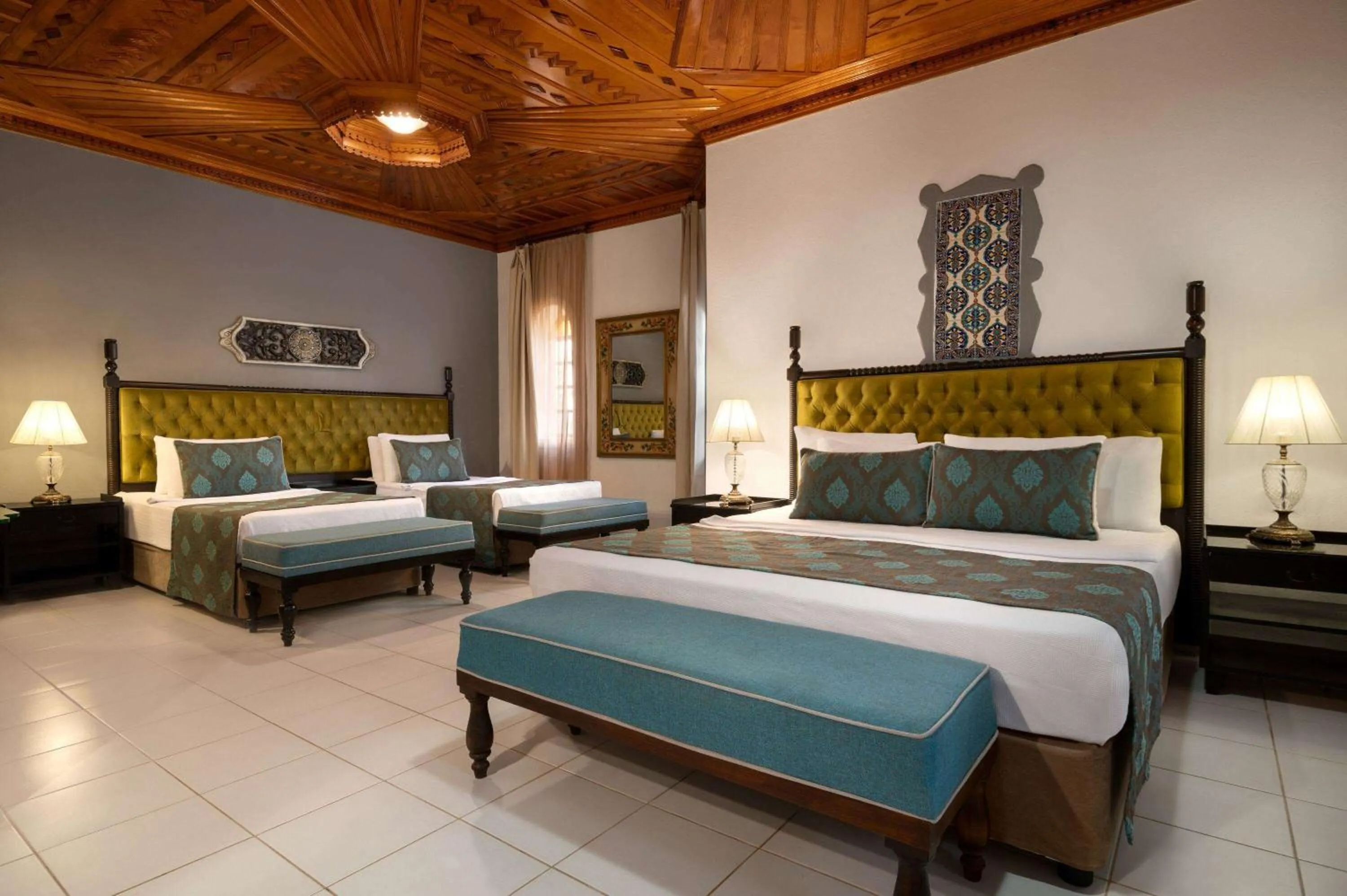 Photo of the whole room, Bed in Wyndham Datca Perili Bay