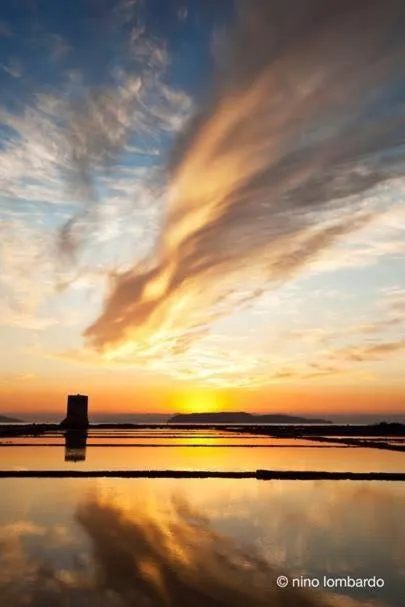 Sunset in Relais Antiche Saline