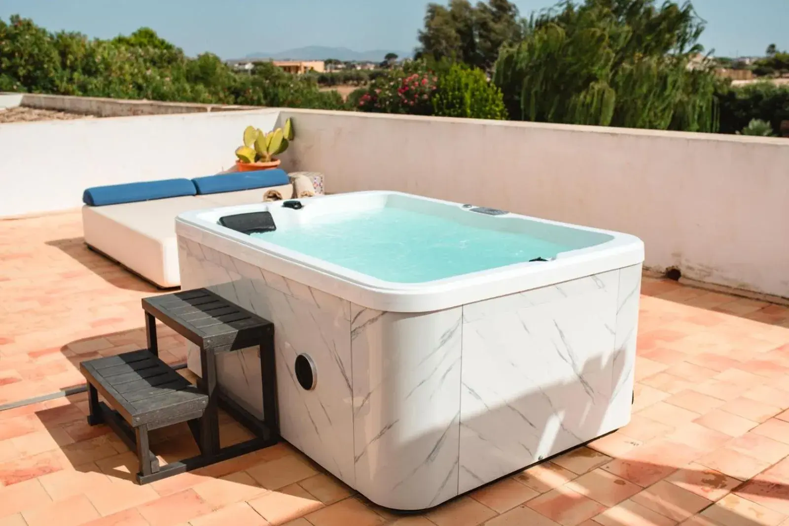 Deluxe Double with Terrace and Spa Bath in Relais Antiche Saline Deluxe Double with Terrace and Spa Bath in Relais Antiche Saline