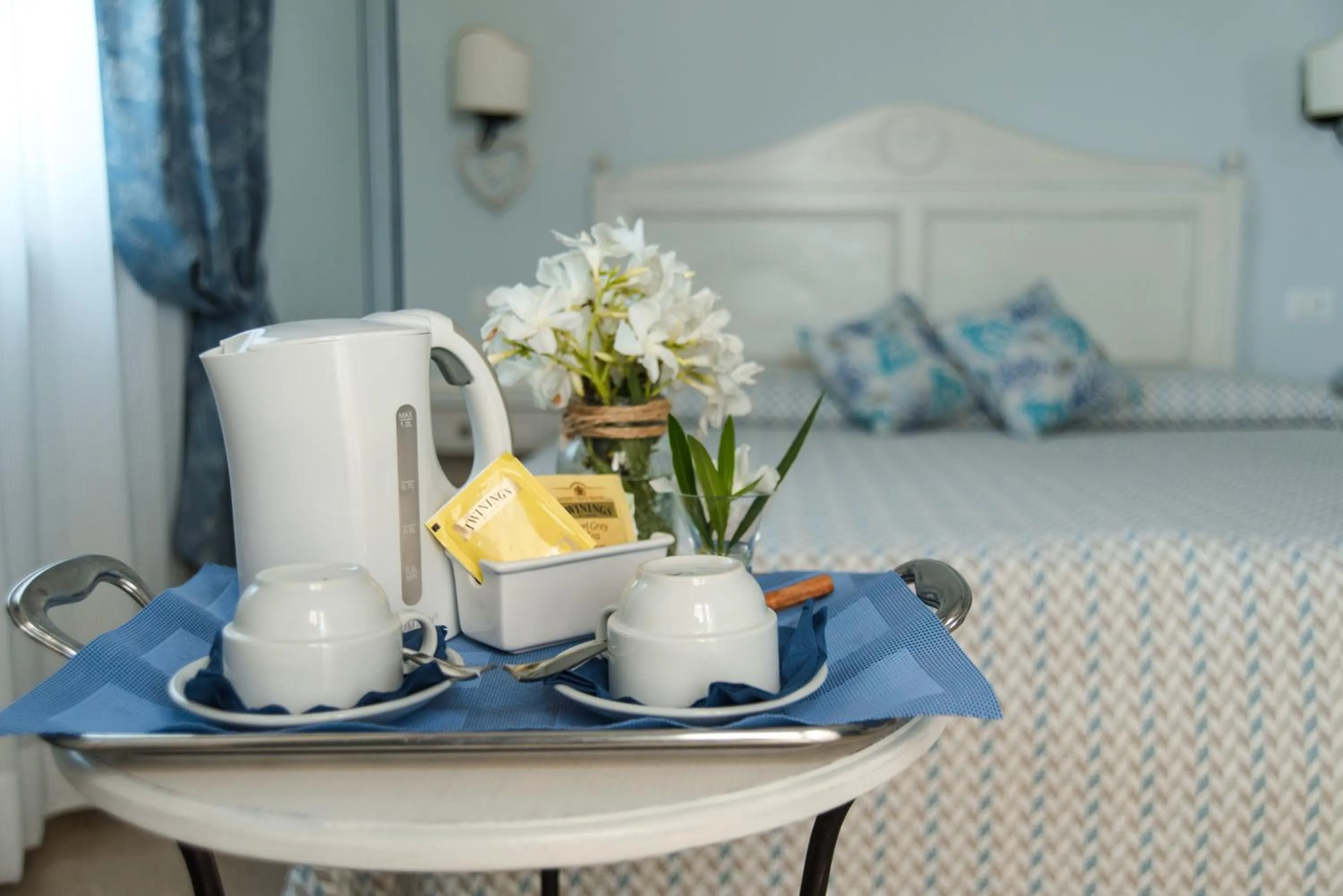 Bed in Relais Antiche Saline