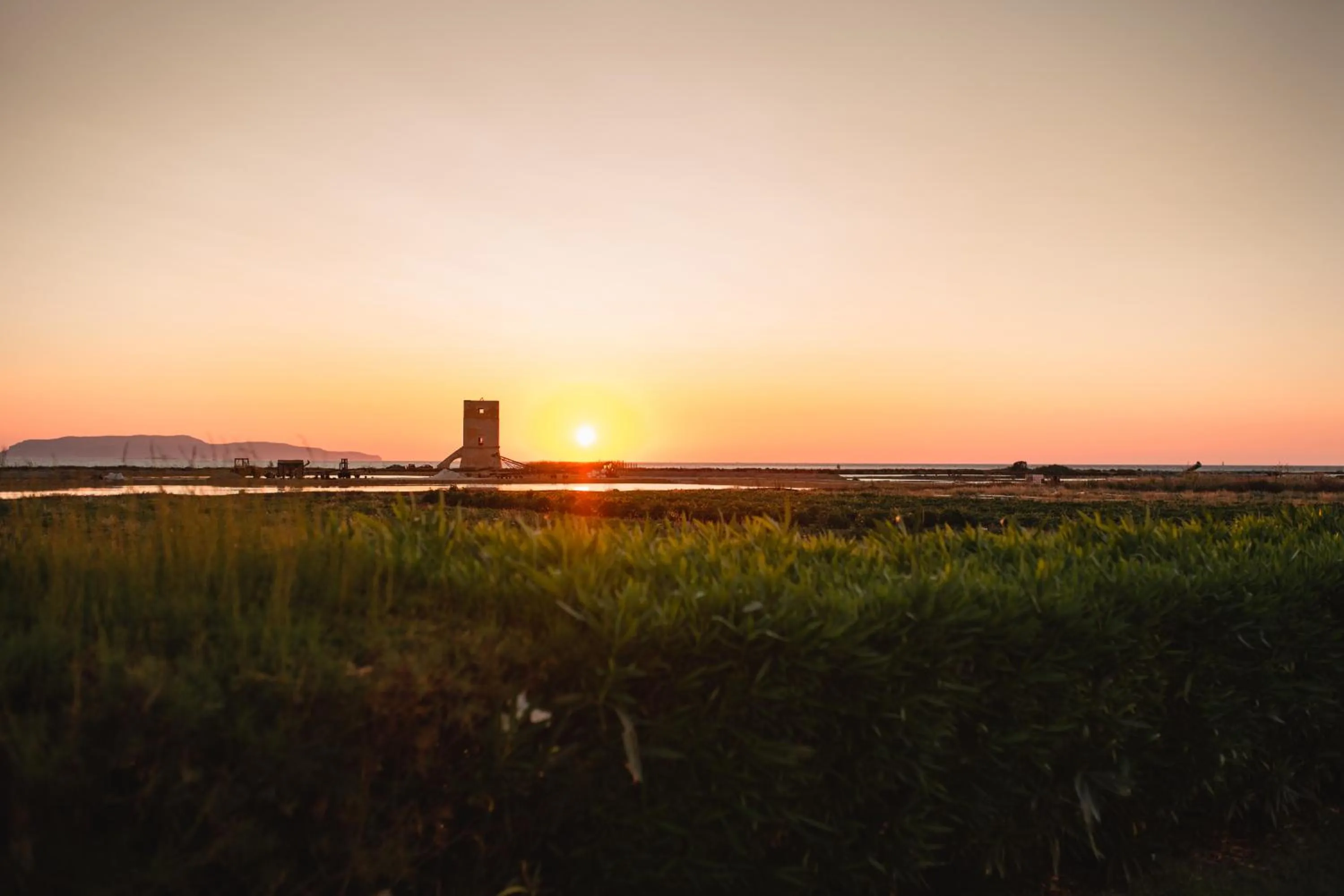 Sunset in Relais Antiche Saline