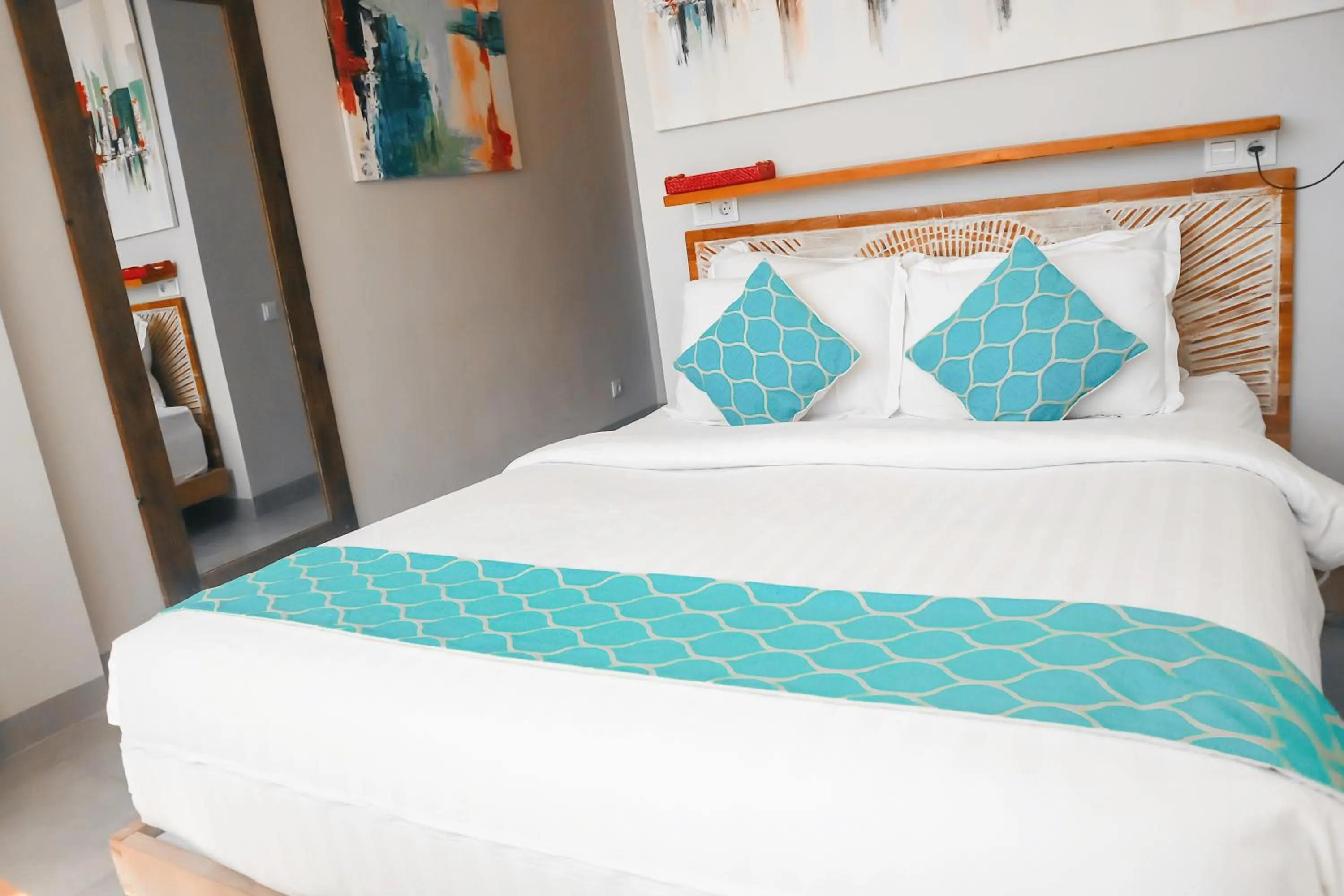 Bed in Harbour Komodo Hotel