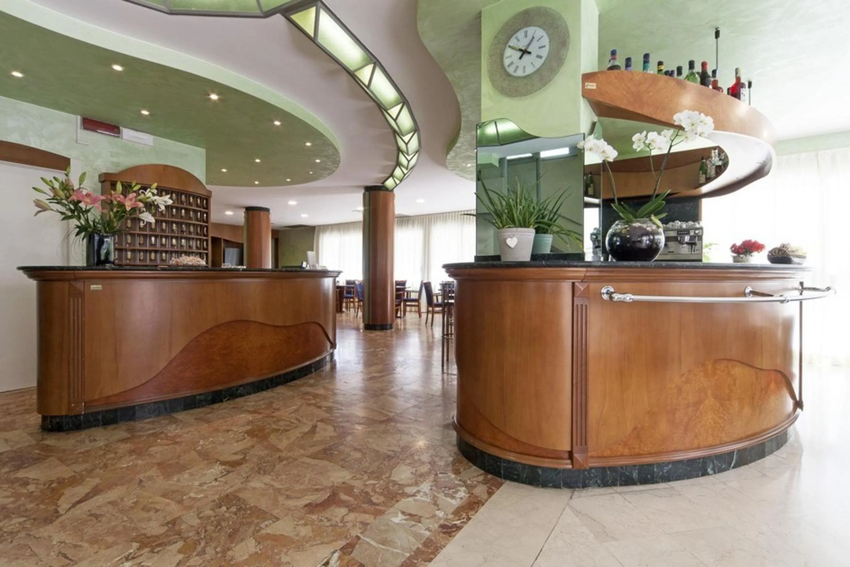 Lobby or reception in Hotel Ambra