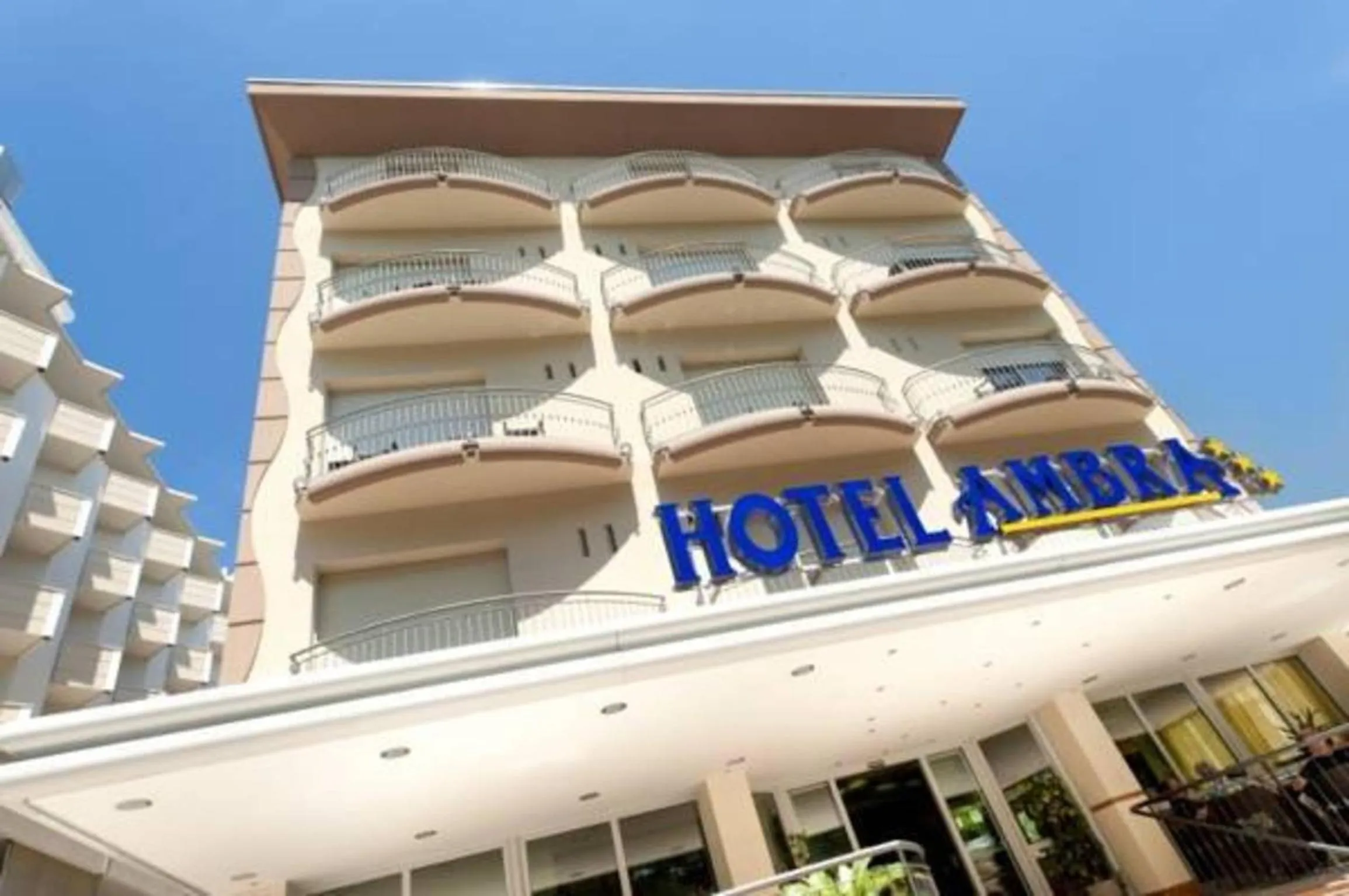 Property building in Hotel Ambra