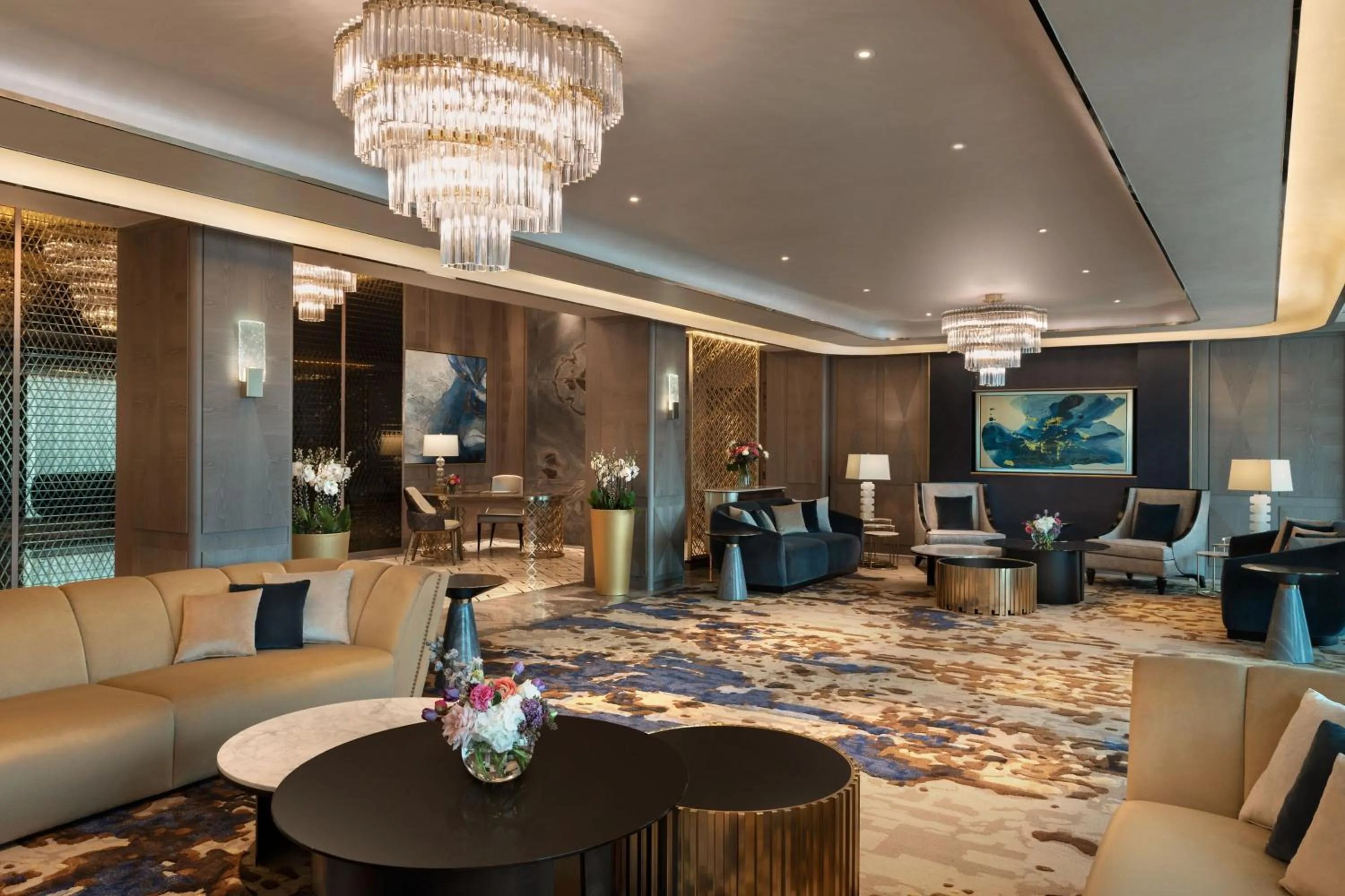 Lobby or reception in The St. Regis Kuwait