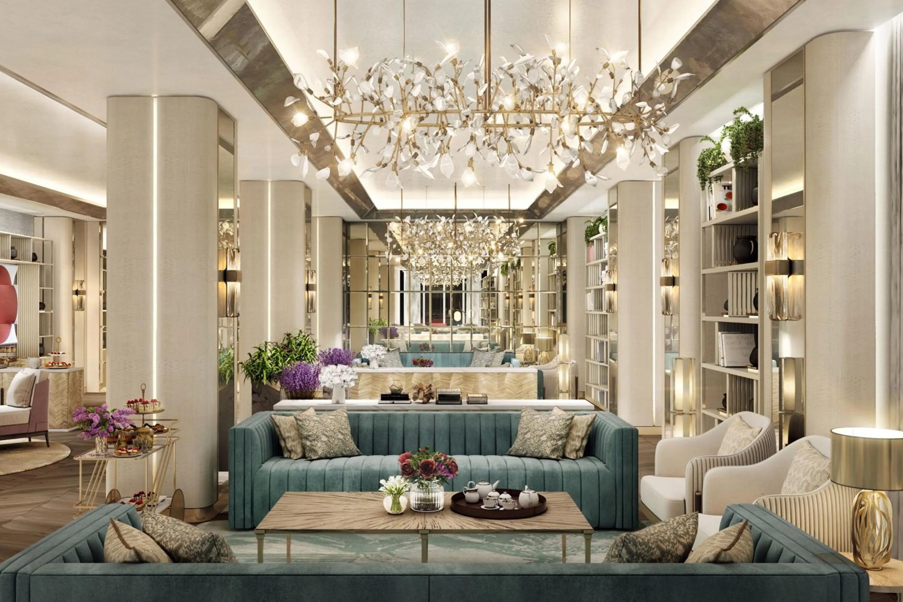 Lounge or bar in The St. Regis Kuwait