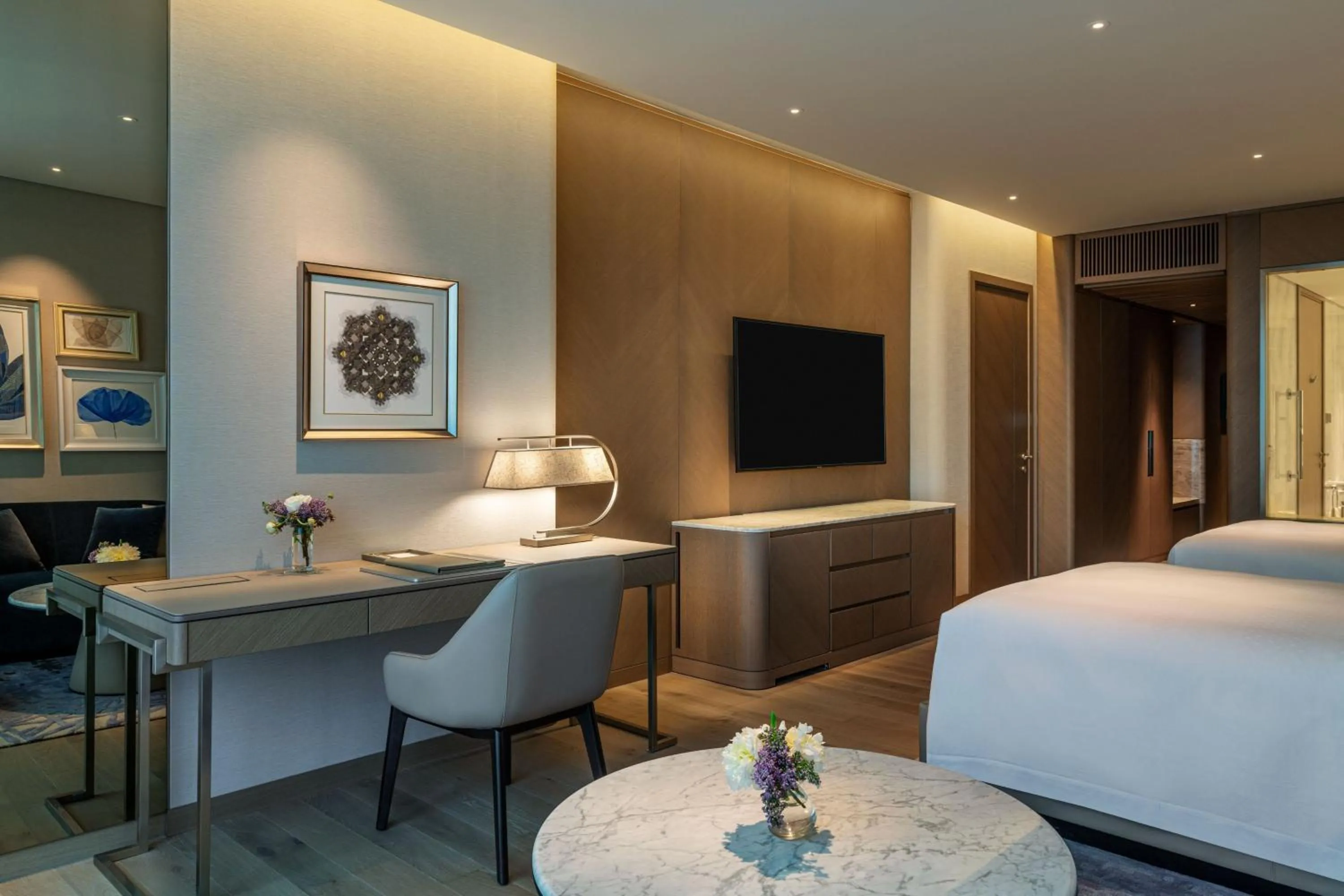 Photo of the whole room, Bed in The St. Regis Kuwait