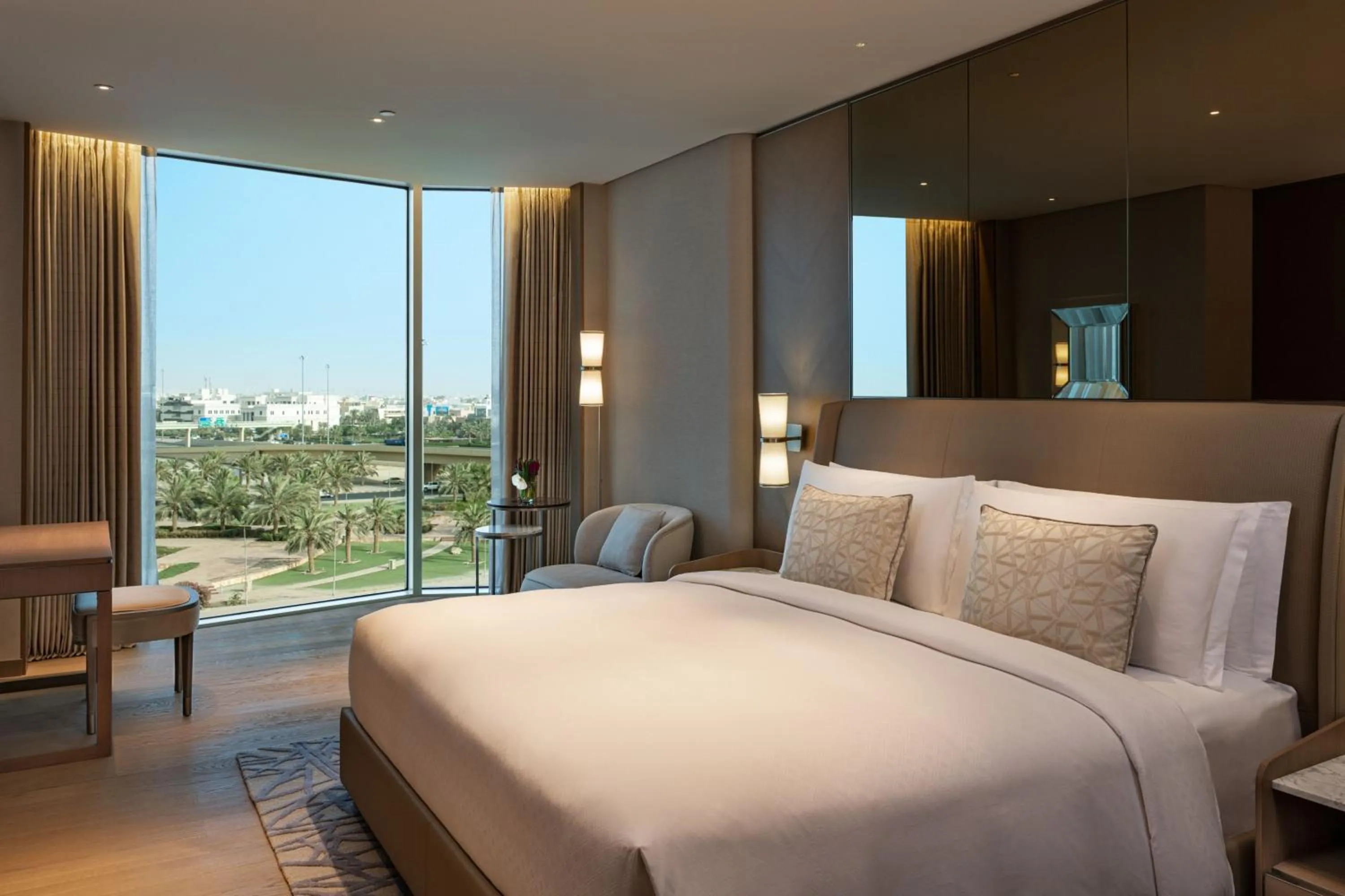 Bedroom, Bed in The St. Regis Kuwait