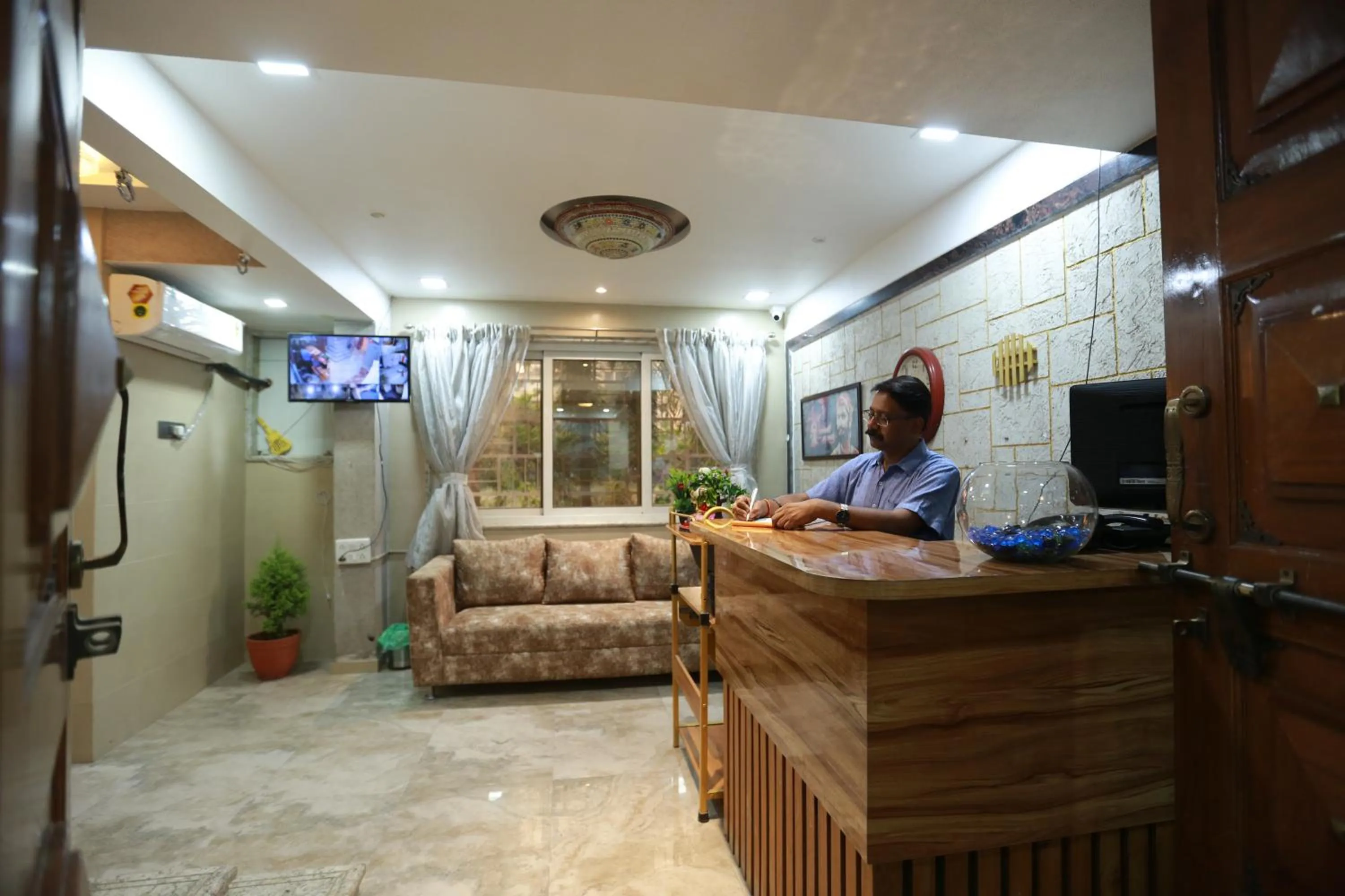 Lobby or reception in Villa Residency