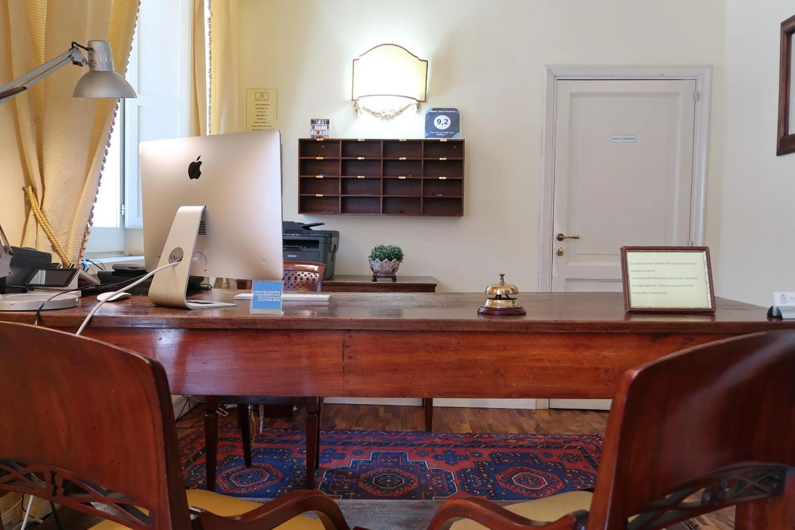 Lobby or reception in Hotel Sant'Andrea