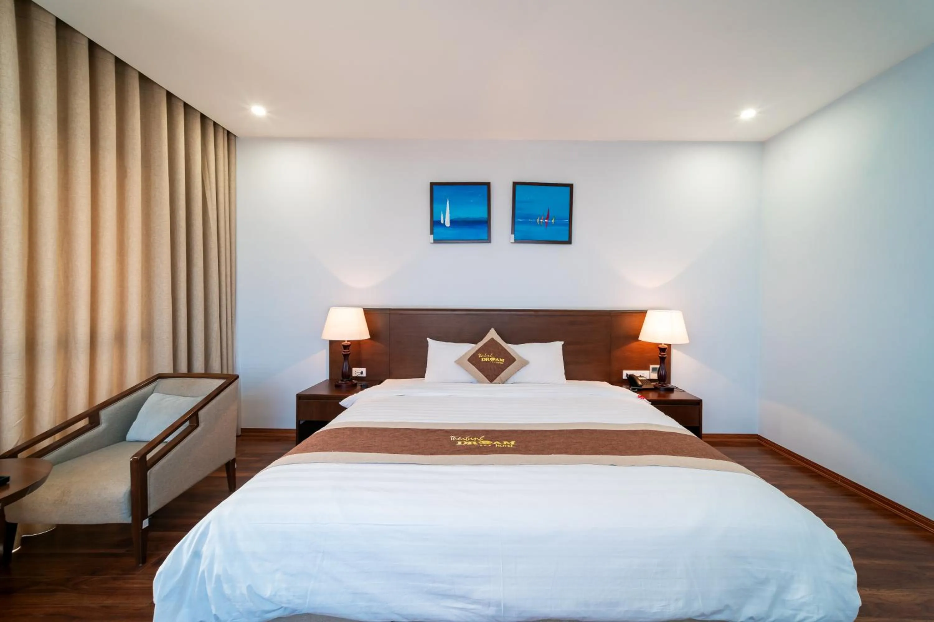 Bed in Khách sạn Thái Bình Dream