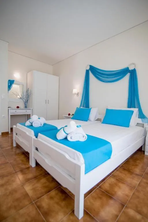 Bed in Filoxenia Kirki Apartments