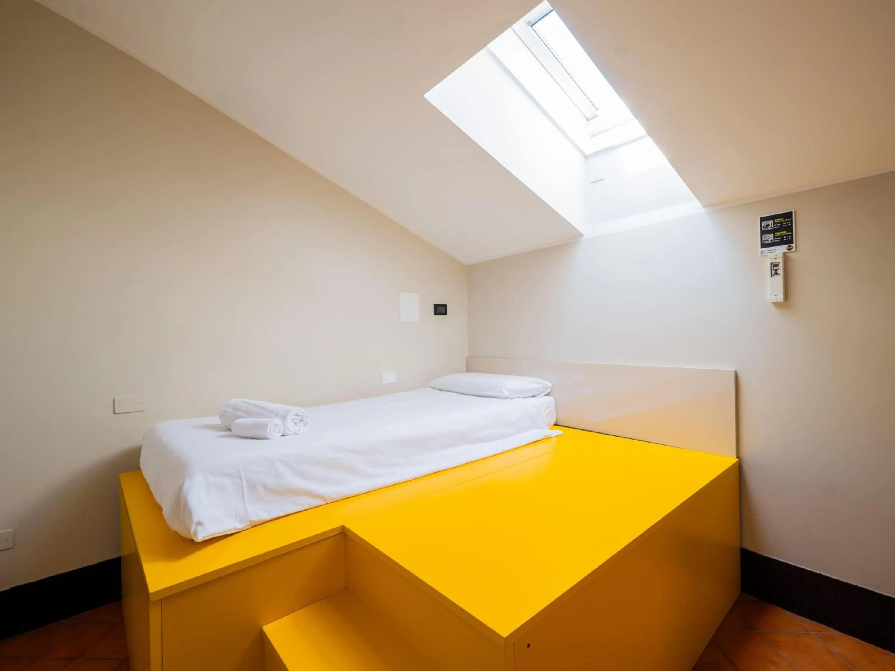 Photo of the whole room, Bed in B&B Hotel Trieste