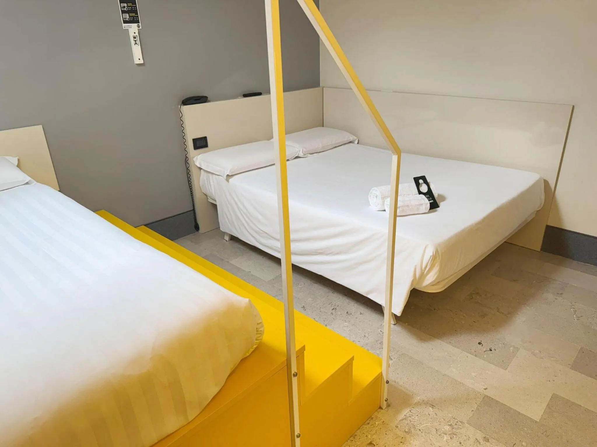 Photo of the whole room, Bed in B&B Hotel Trieste