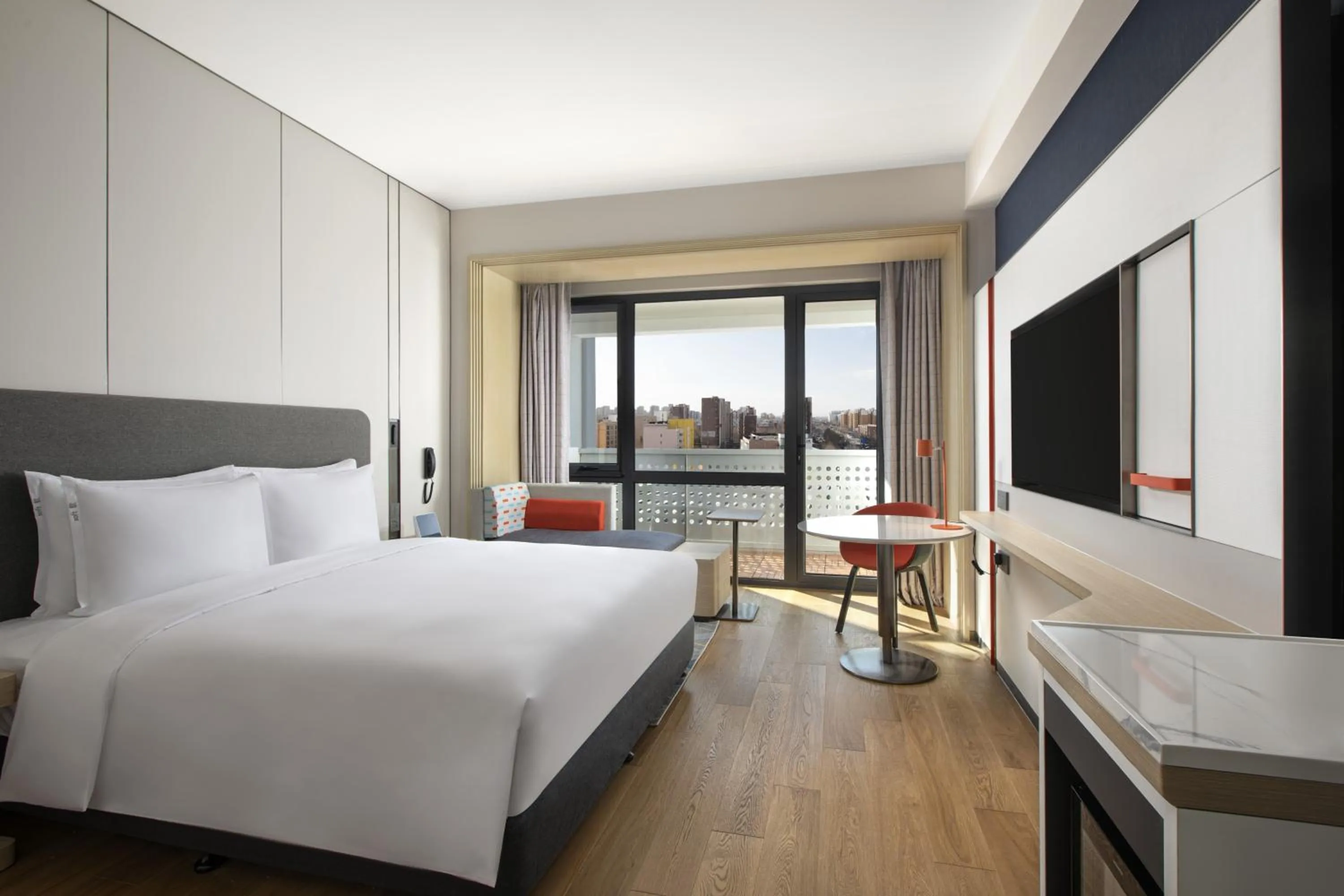 Bed in Holiday Inn Express Beijing Yizhuang Center by IHG